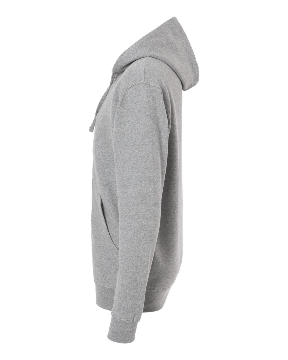 Independent Trading Co. Unisex Midweight Full-Zip Hooded Sweatshirt - SS4500Z Grey Heather
