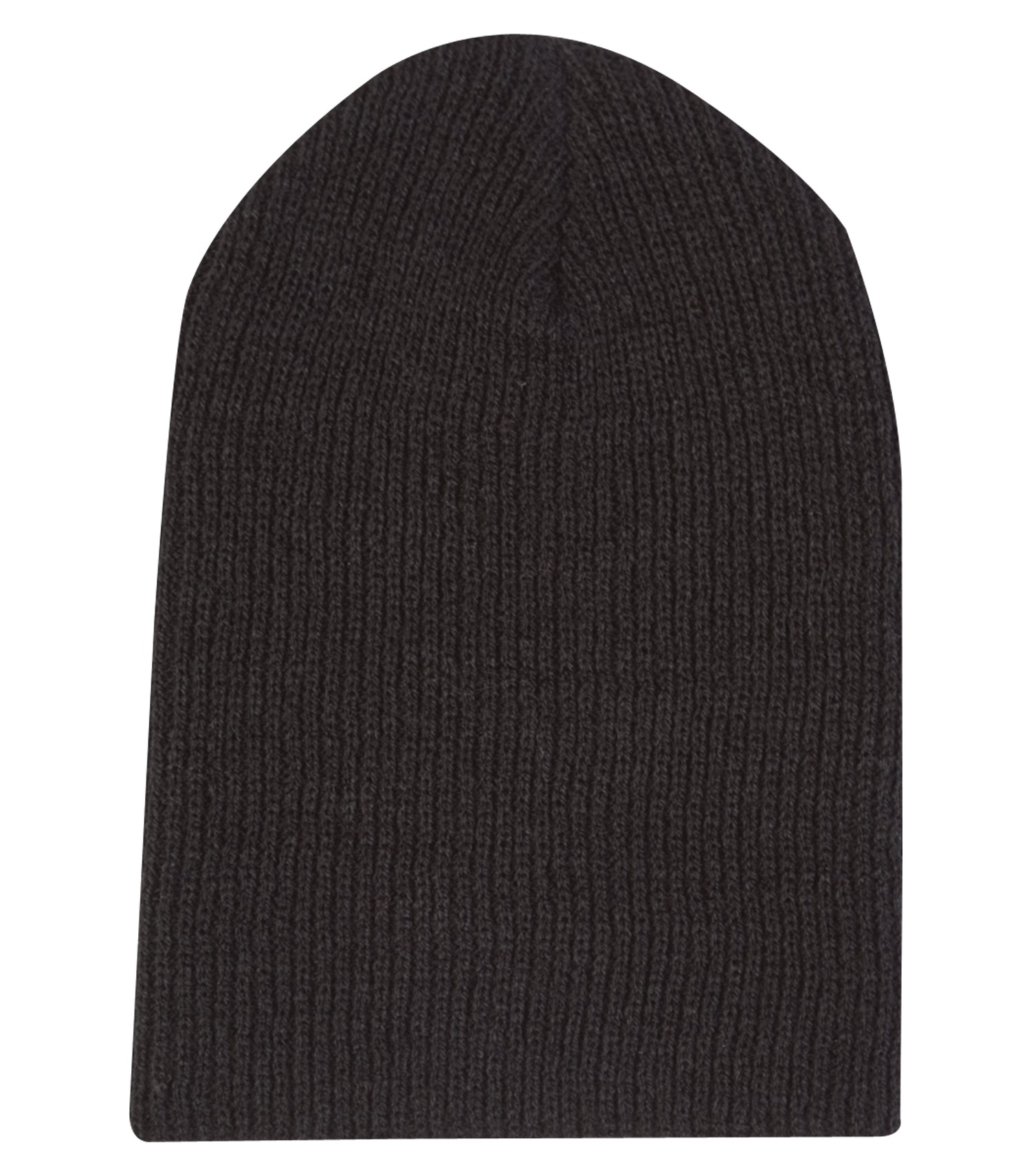 ATCᴹᶜ ATC™ EVERYDAY RIB KNIT SLOUCH BEANIE. C112 Black