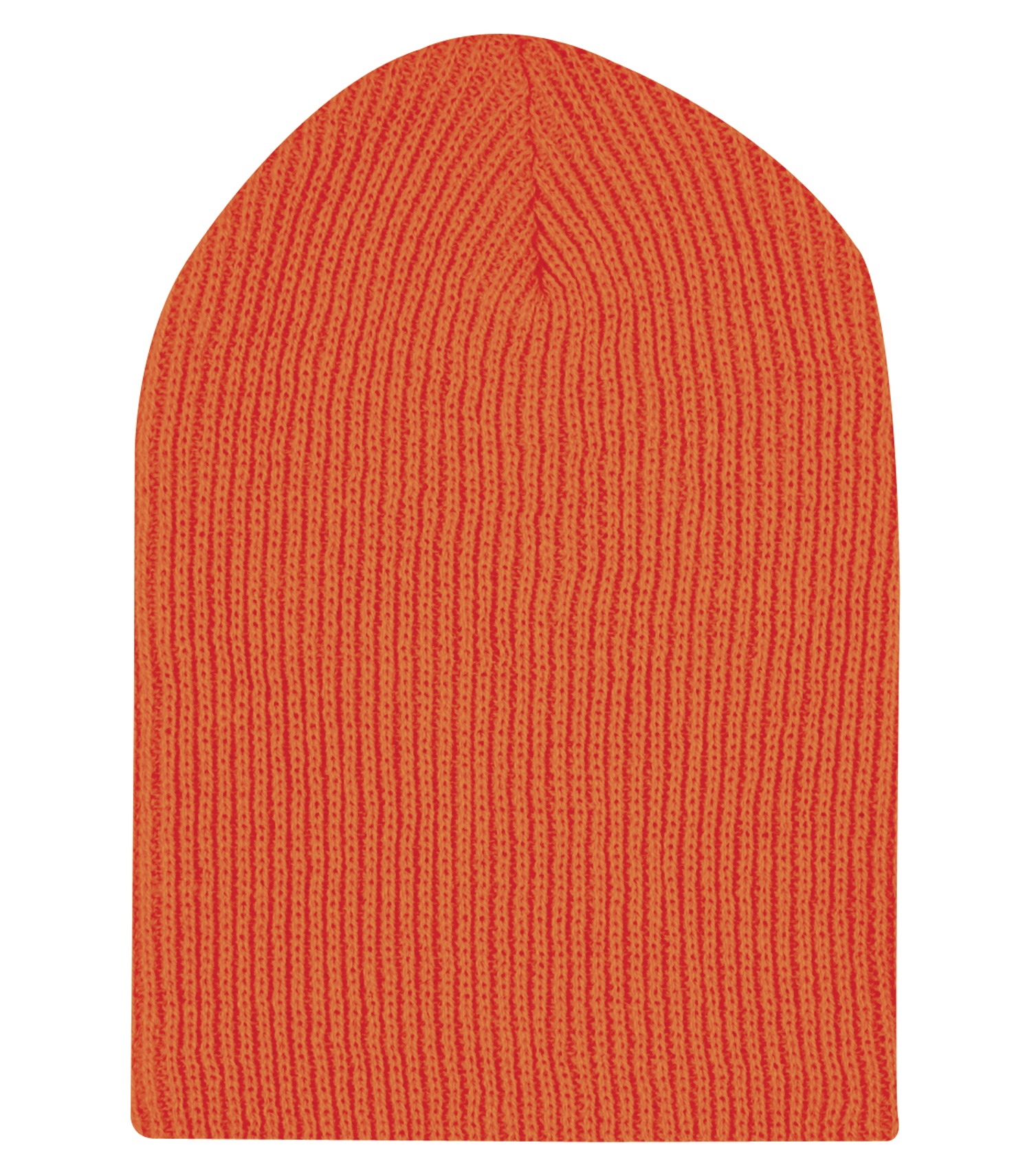 ATCᴹᶜ ATC™ EVERYDAY RIB KNIT SLOUCH BEANIE. C112 Orange