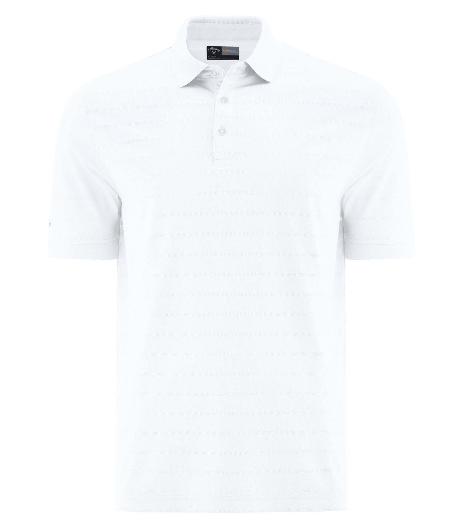 CALLAWAY CALLAWAY POLO OPTI-VENT - CGM451 Bright White