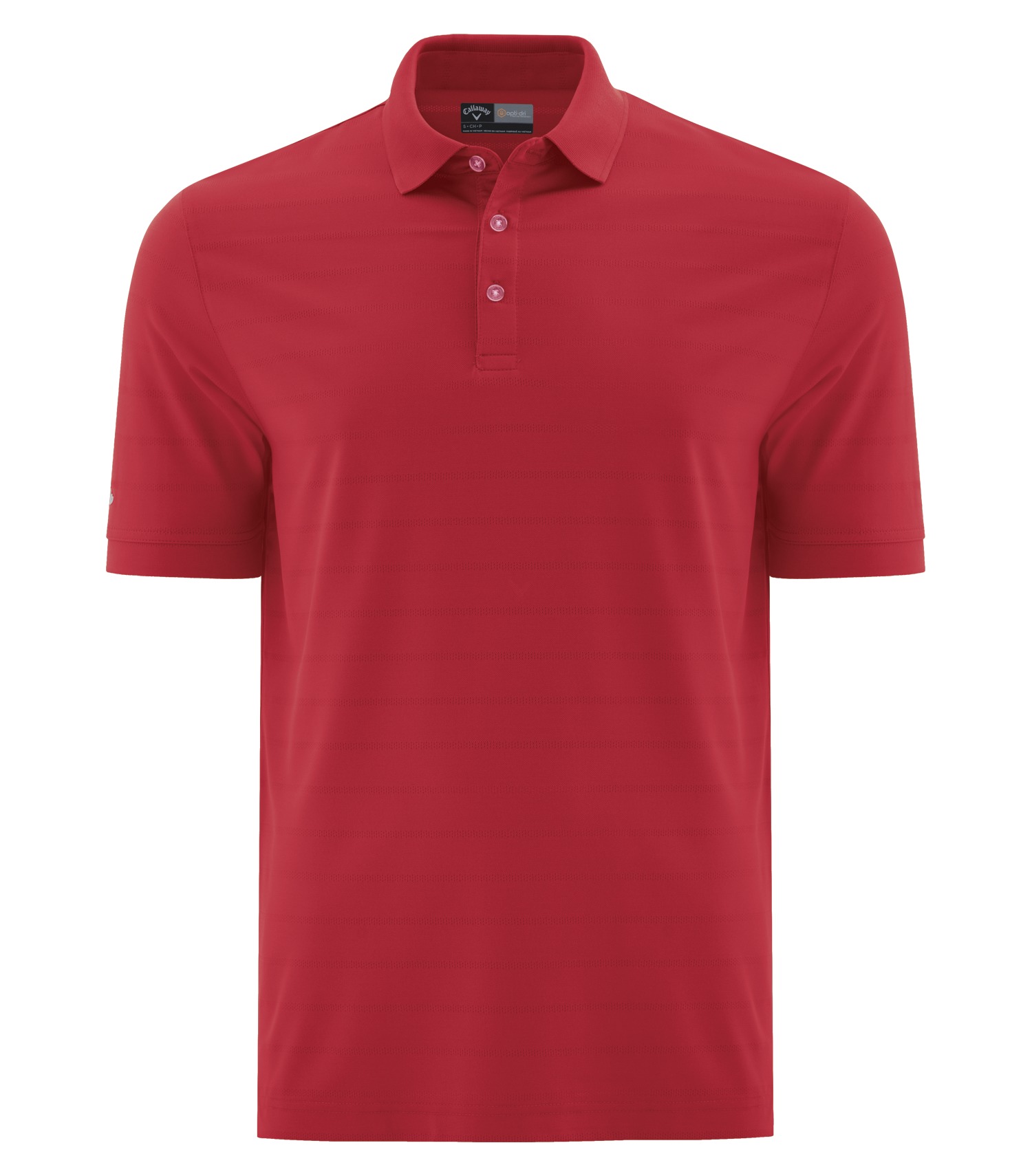 CALLAWAY CALLAWAY POLO OPTI-VENT - CGM451 Salsa Red
