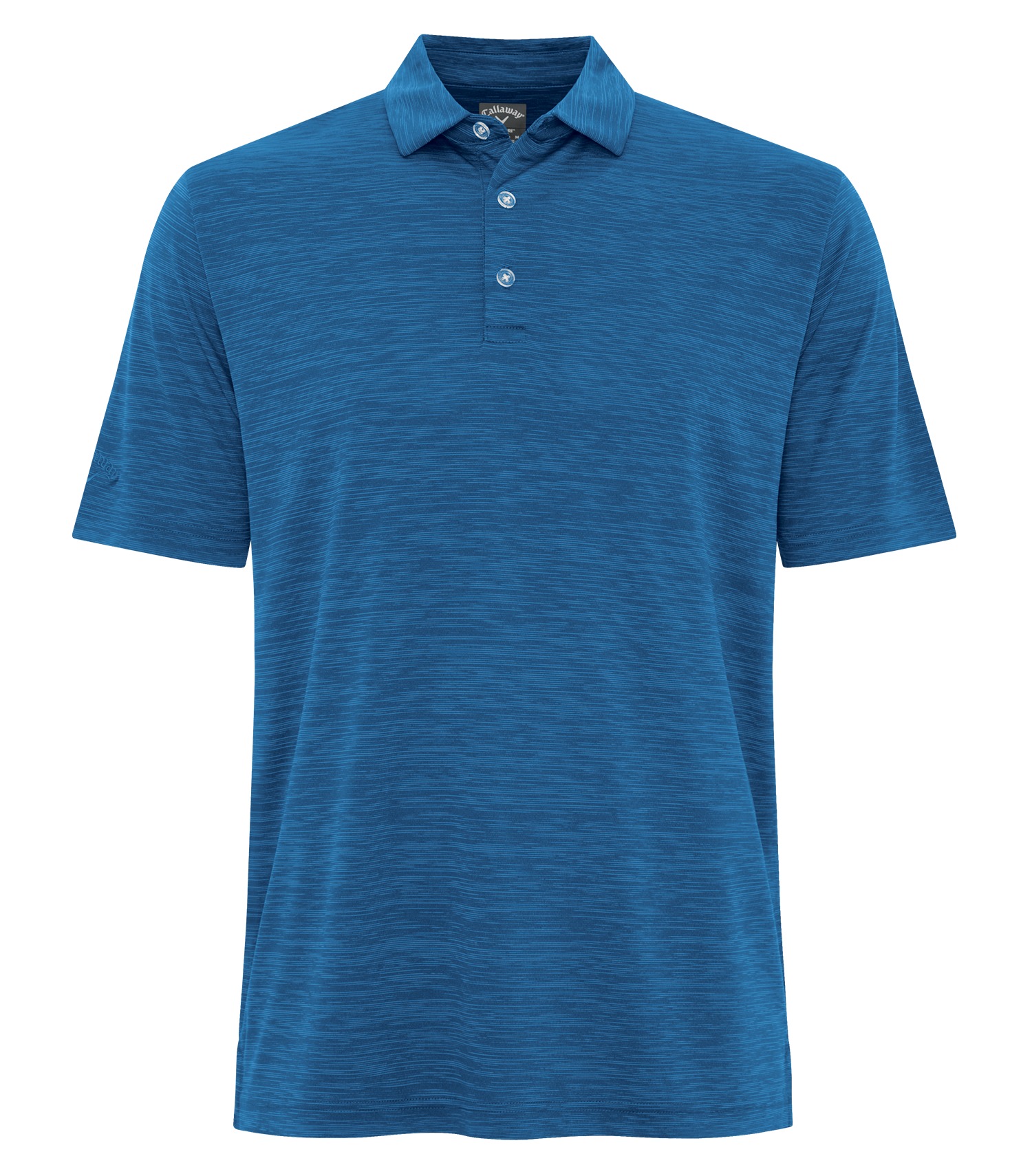 CALLAWAY CALLAWAY POLO TEXTURÉ À RAYURES BRISÉES - CGM737 Blueberry Pancake