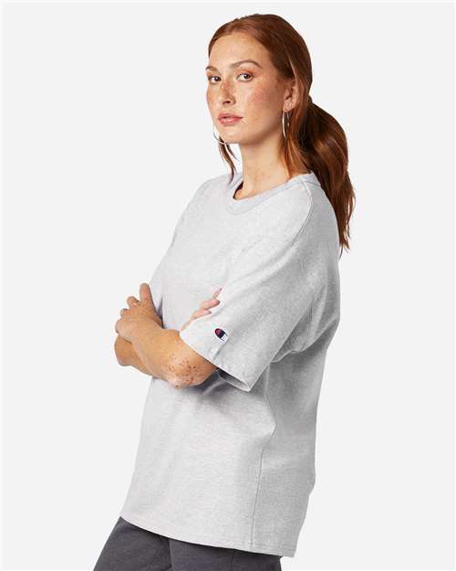 Champion Unisex Heritage Jersey T-Shirt - T105 Silver Grey