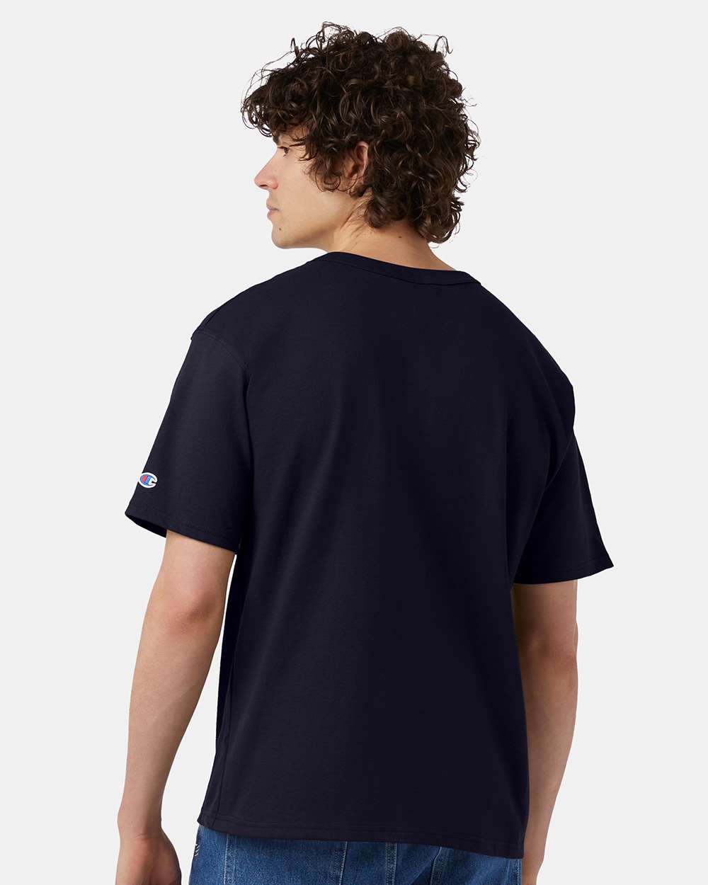 Champion Unisex Heritage Jersey T-Shirt - T105 Navy
