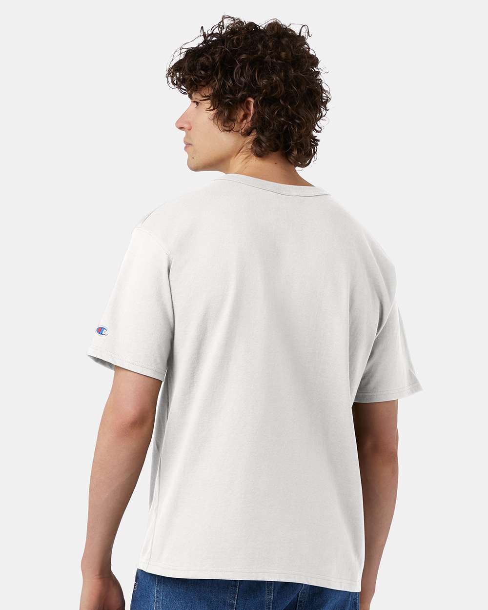 Champion Unisex Heritage Jersey T-Shirt - T105 White