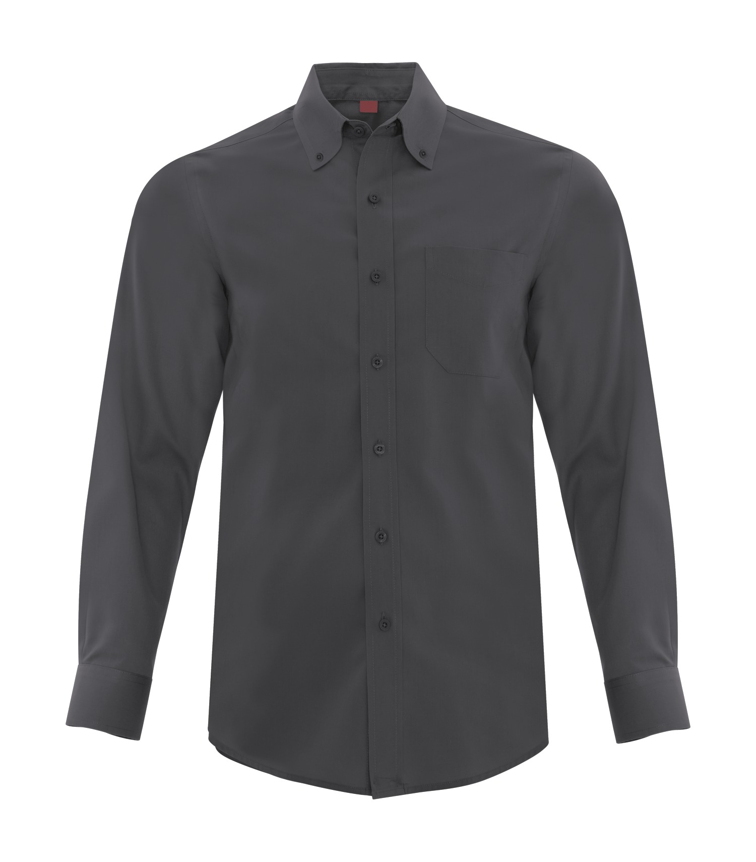 Coal Harbourᴹᴰ COAL HARBOURᴹᴰ CHEMISE TISSÉE À MANCHES LONGUES EVERYDAY - D6013 Iron Grey