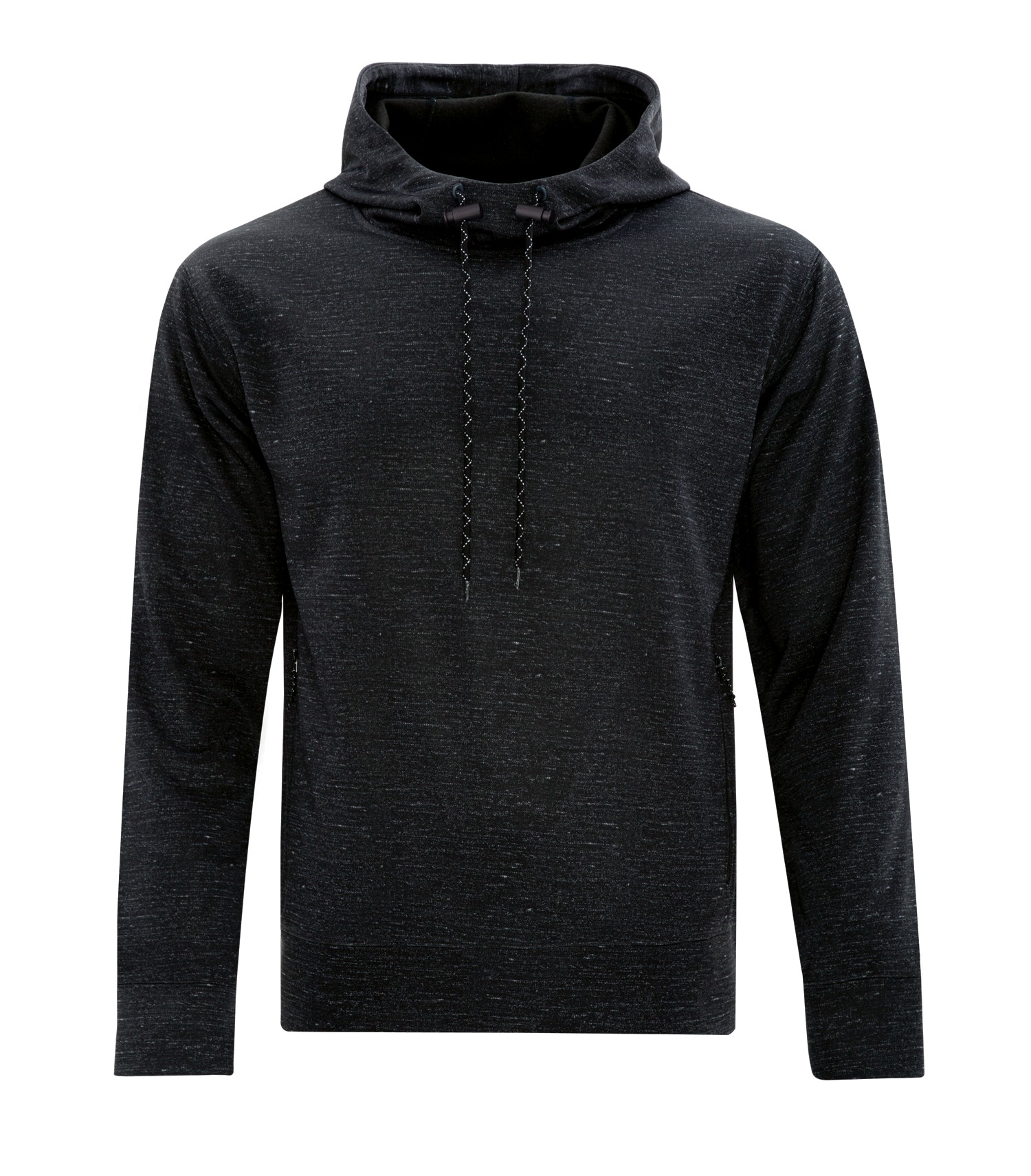 DryFrameᴹᴰ DRYFRAMEᴹᴰ CHANDAIL À CAPUCHON EN MOLLETON HYDRORÉSISTANT DRY TECH - DF7656 Black Heather