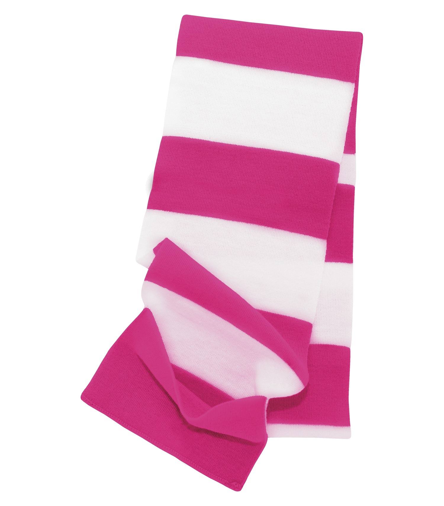 ATCᴹᶜ  ATC™ EVERYDAY POCKET SCARF. F1010 Pink Raspberry-White
