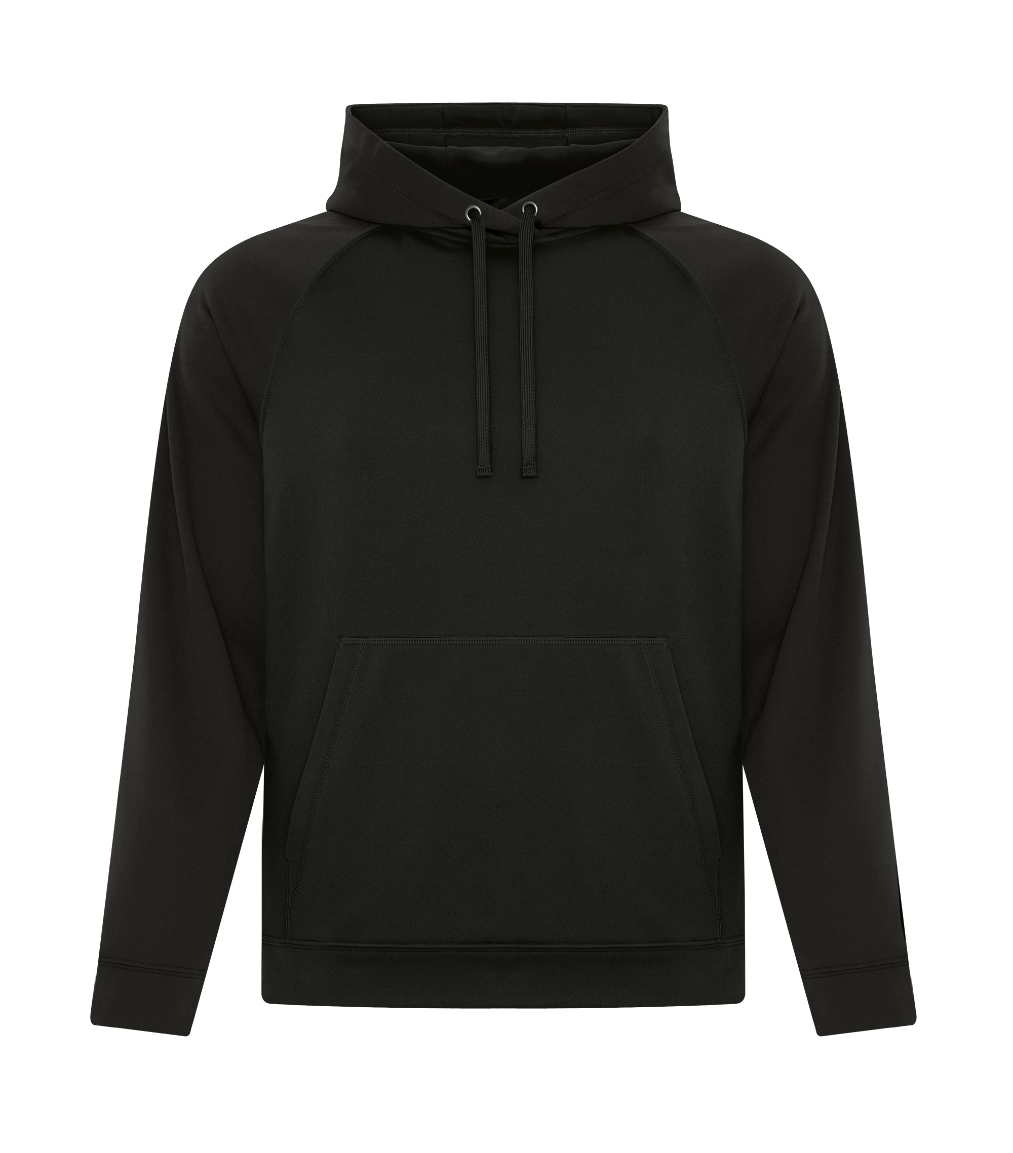 ATCᴹᶜ ATC™ GAME DAY™  FLEECE TWO TONE HOODED SWEATSHIRT. F2037 Black-Black