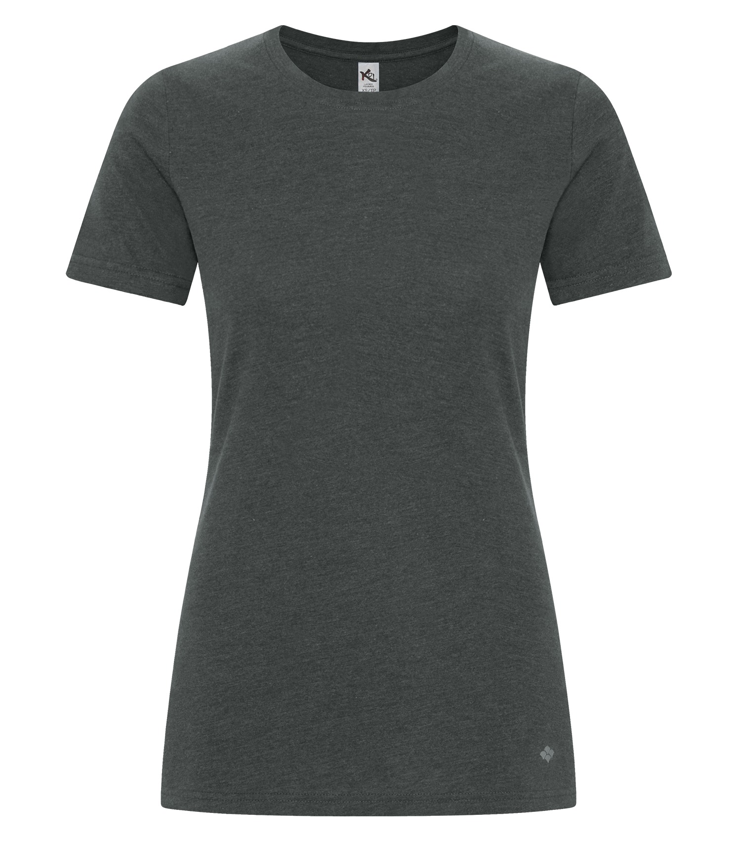 KOIᴹᴰ KOIᴹᴰ T-SHIRT FILÉ ELEMENT BLEND POUR FEMMES - KOI8060L Charcoal