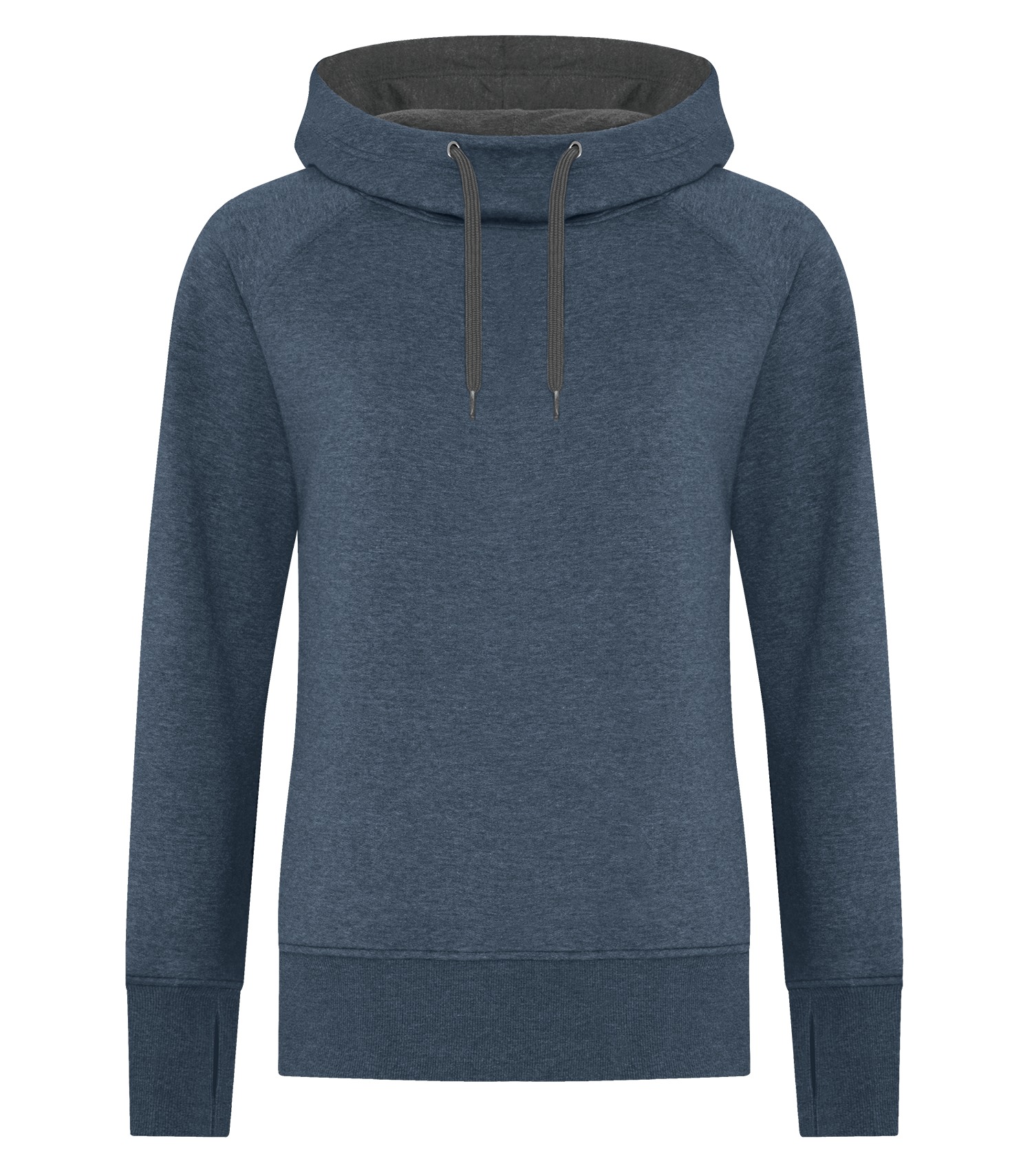 ATCᴹᶜ ESACTIVEᴹᴰ ATC™ ESACTIVE® VINTAGE HOODED LADIES' SWEATSHIRT. L2045 Navy Heather