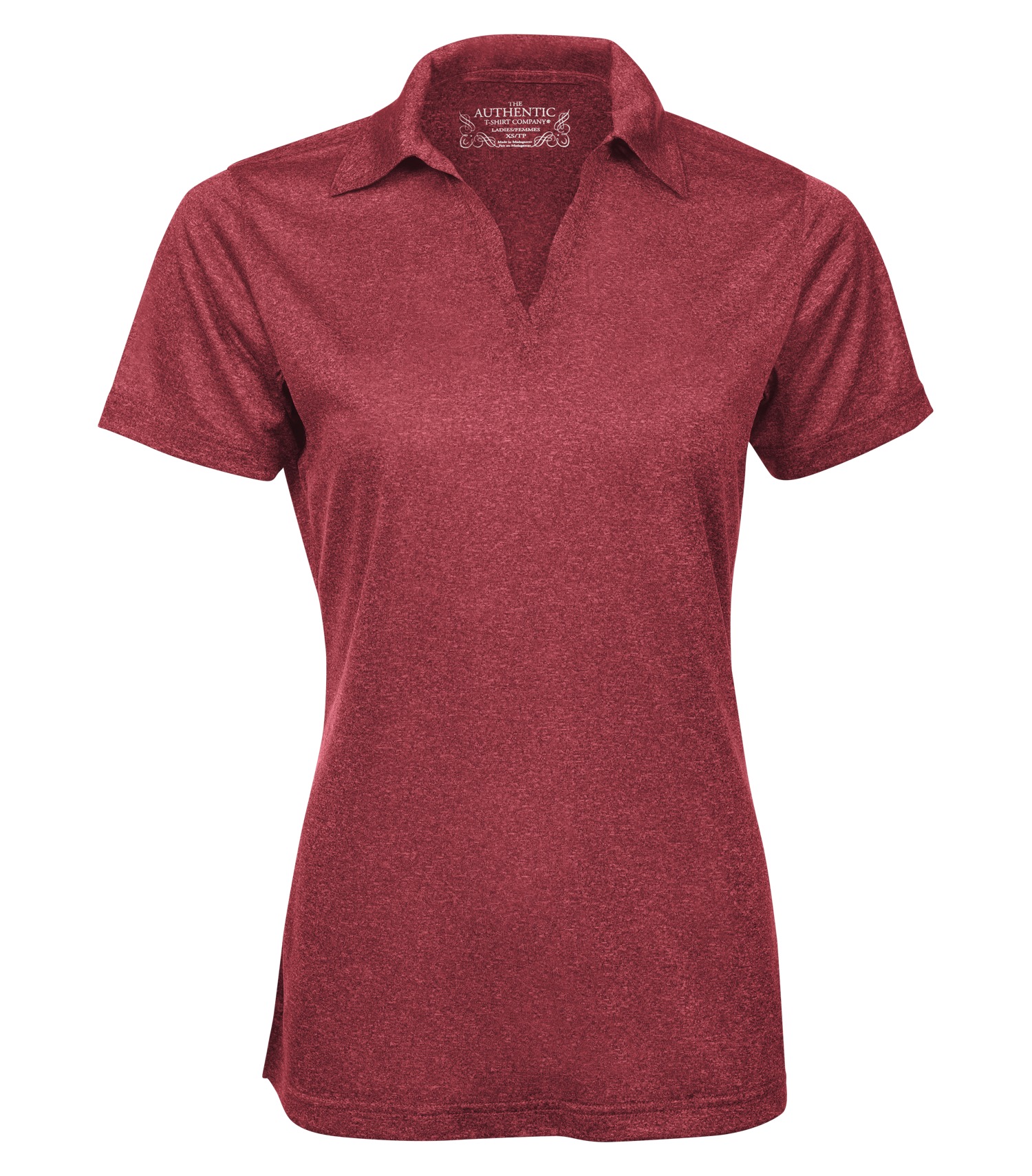 ATCᴹᶜ ATC™ PRO TEAM HEATHER ProFORMANCE LADIES' SPORT SHIRT. L3518 Cardinal Heather