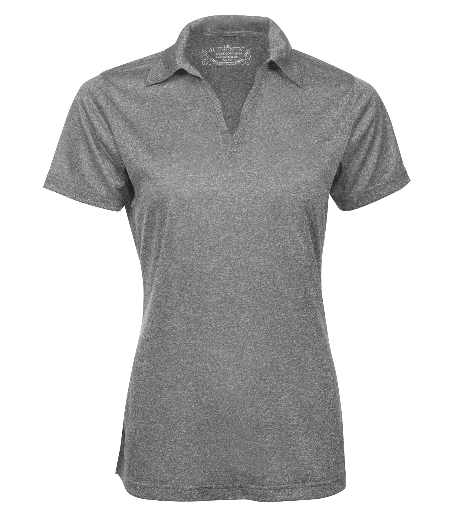 ATCᴹᶜ ATC™ PRO TEAM HEATHER ProFORMANCE LADIES' SPORT SHIRT. L3518 Charcoal Heather