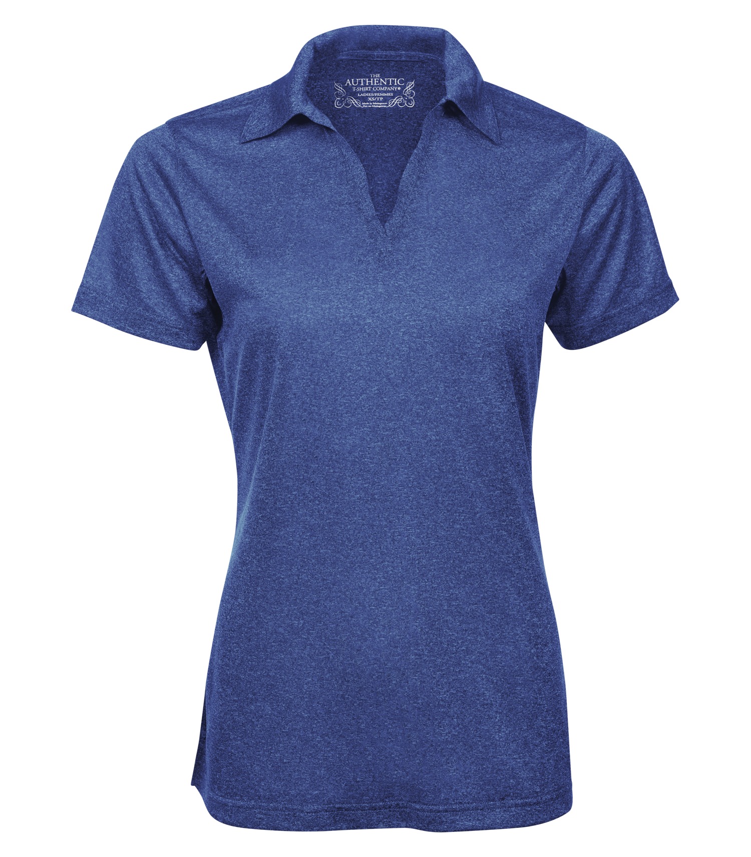 ATCᴹᶜ ATC™ PRO TEAM HEATHER ProFORMANCE LADIES' SPORT SHIRT. L3518 Cobalt Heather
