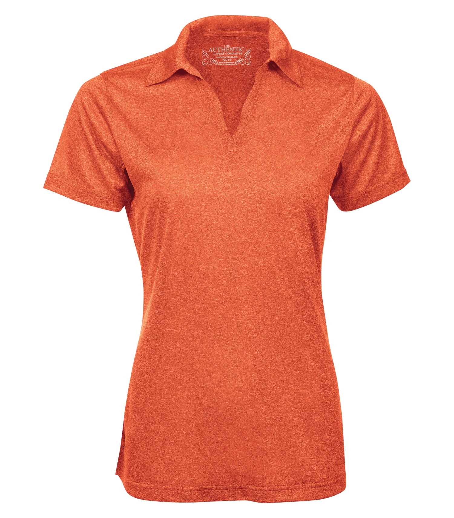 ATCᴹᶜ ATC™ PRO TEAM HEATHER ProFORMANCE LADIES' SPORT SHIRT. L3518 Deep Orange Heather
