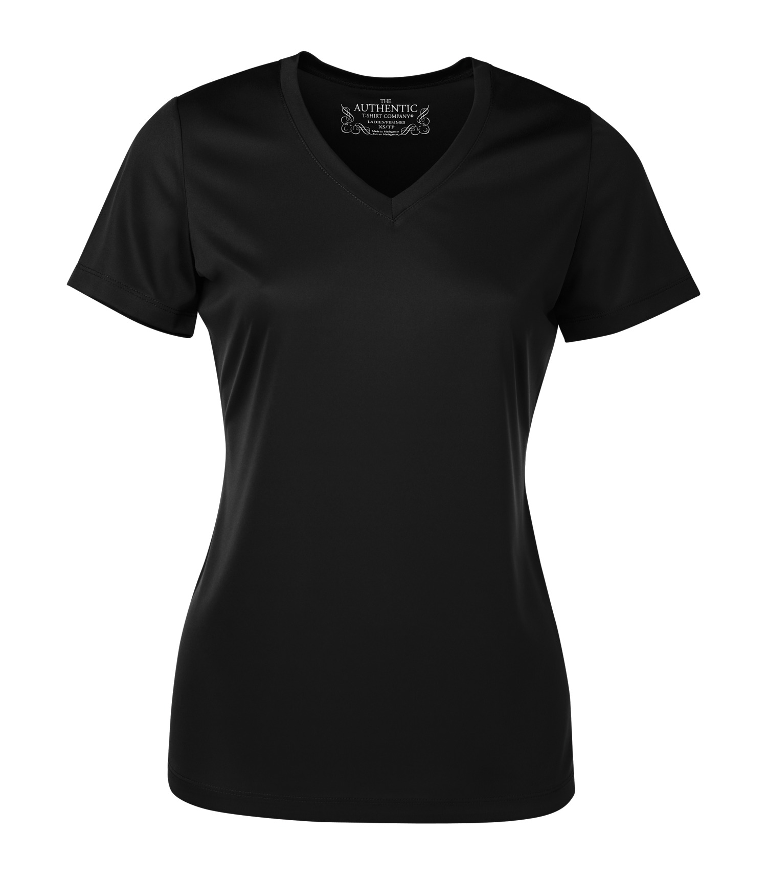 ATCᴹᶜ ATC™ PRO TEAM SHORT SLEEVE V-NECK LADIES' TEE. L3520 Black