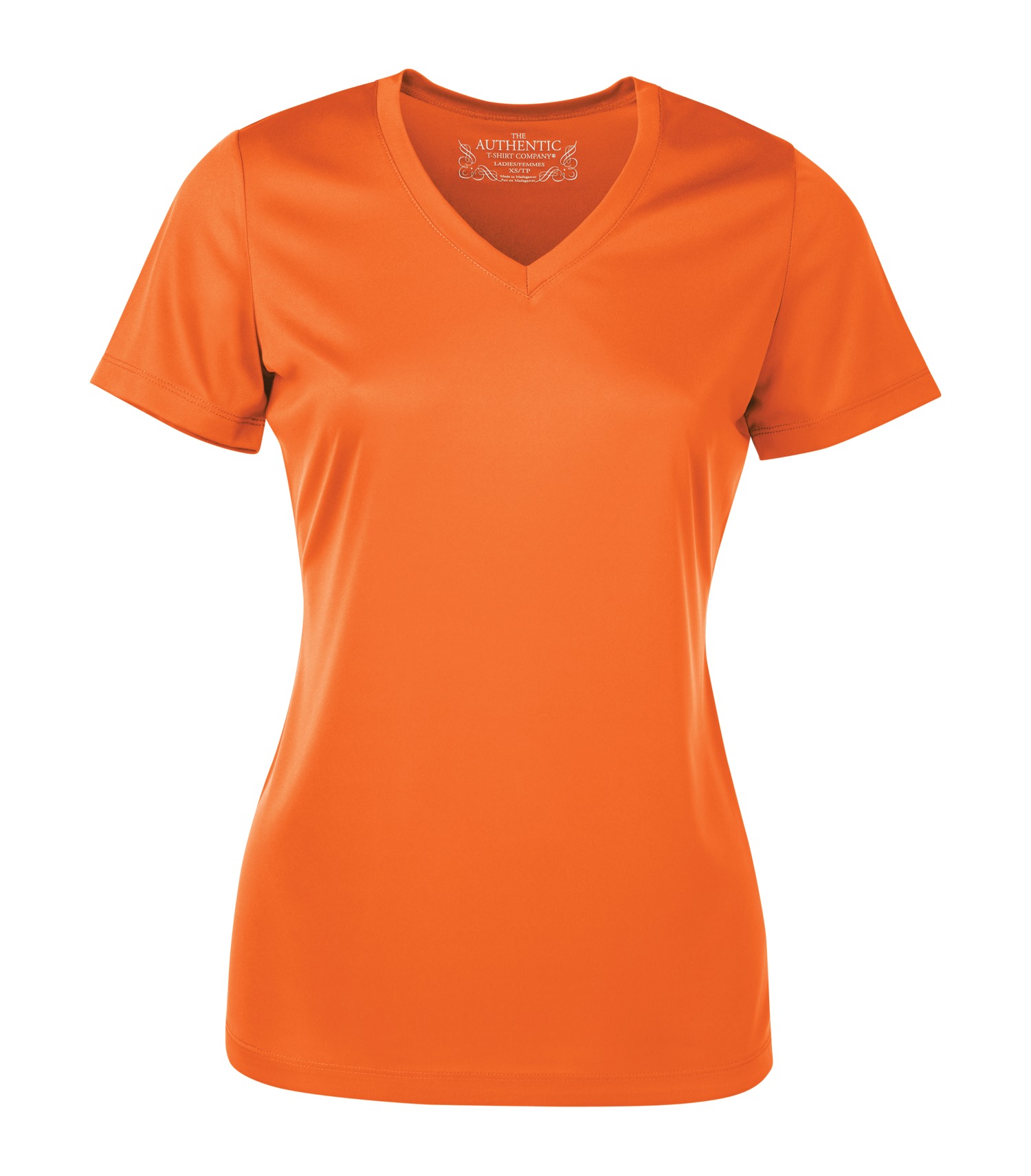 ATCᴹᶜ ATC™ PRO TEAM SHORT SLEEVE V-NECK LADIES' TEE. L3520 Deep Orange