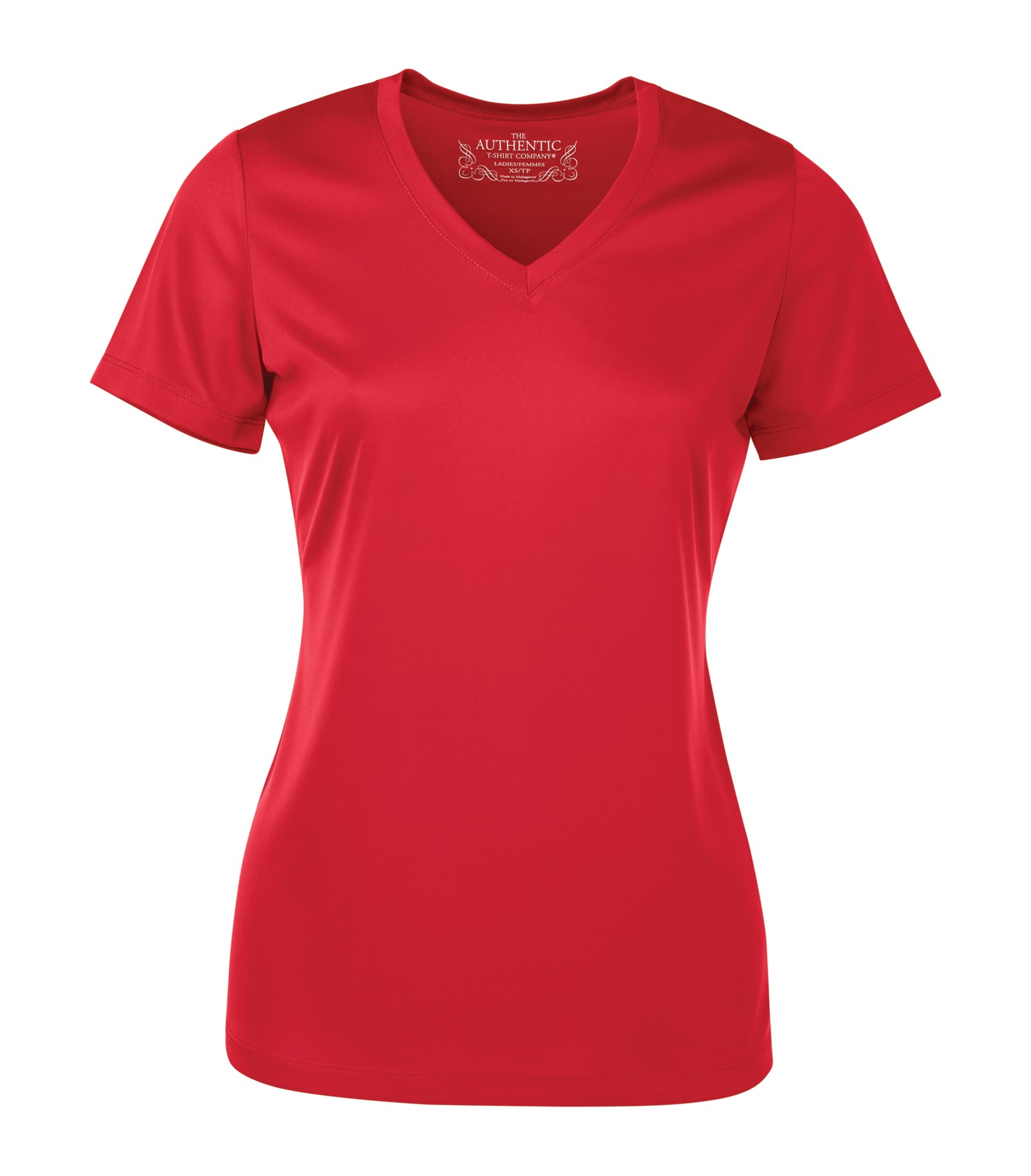 ATCᴹᶜ ATC™ PRO TEAM SHORT SLEEVE V-NECK LADIES' TEE. L3520 True Red