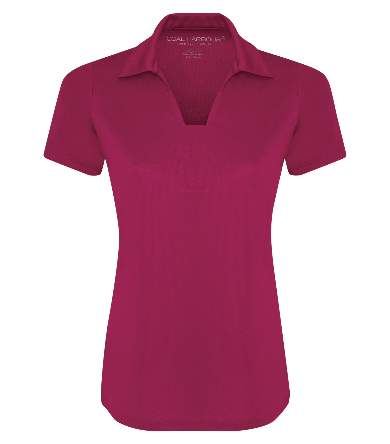 Coal Harbourᴹᴰ COAL HARBOURᴹᴰ POLO RÉSISTANT AUX ACCROCS CITY TECH POUR FEMMES - L4015 Dark Fuchsia