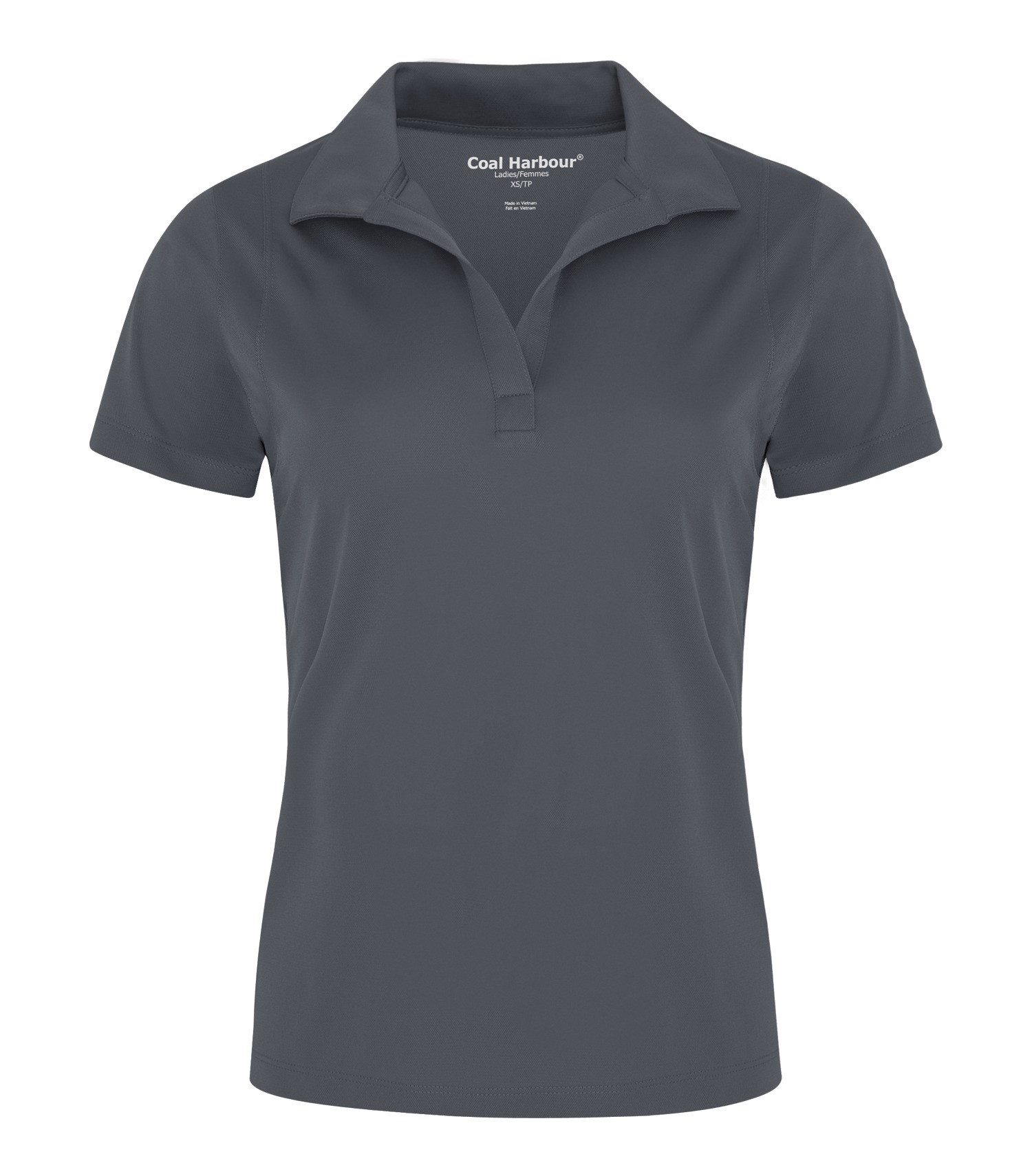 Coal Harbourᴹᴰ COAL HARBOURᴹᴰ POLO RÉSISTANT AUX ACCROCS POUR FEMMES - L445 Iron Grey