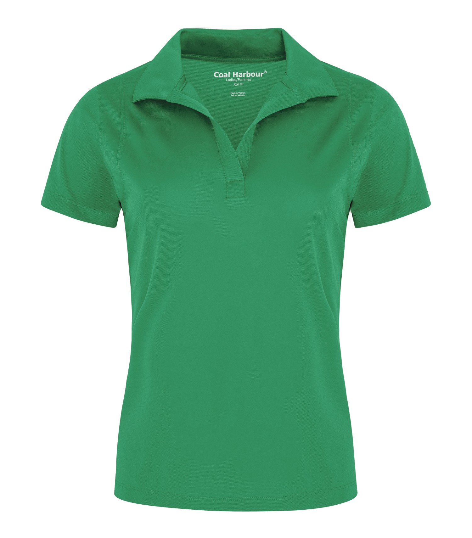 Coal Harbourᴹᴰ COAL HARBOURᴹᴰ POLO RÉSISTANT AUX ACCROCS POUR FEMMES - L445 Kelly Green