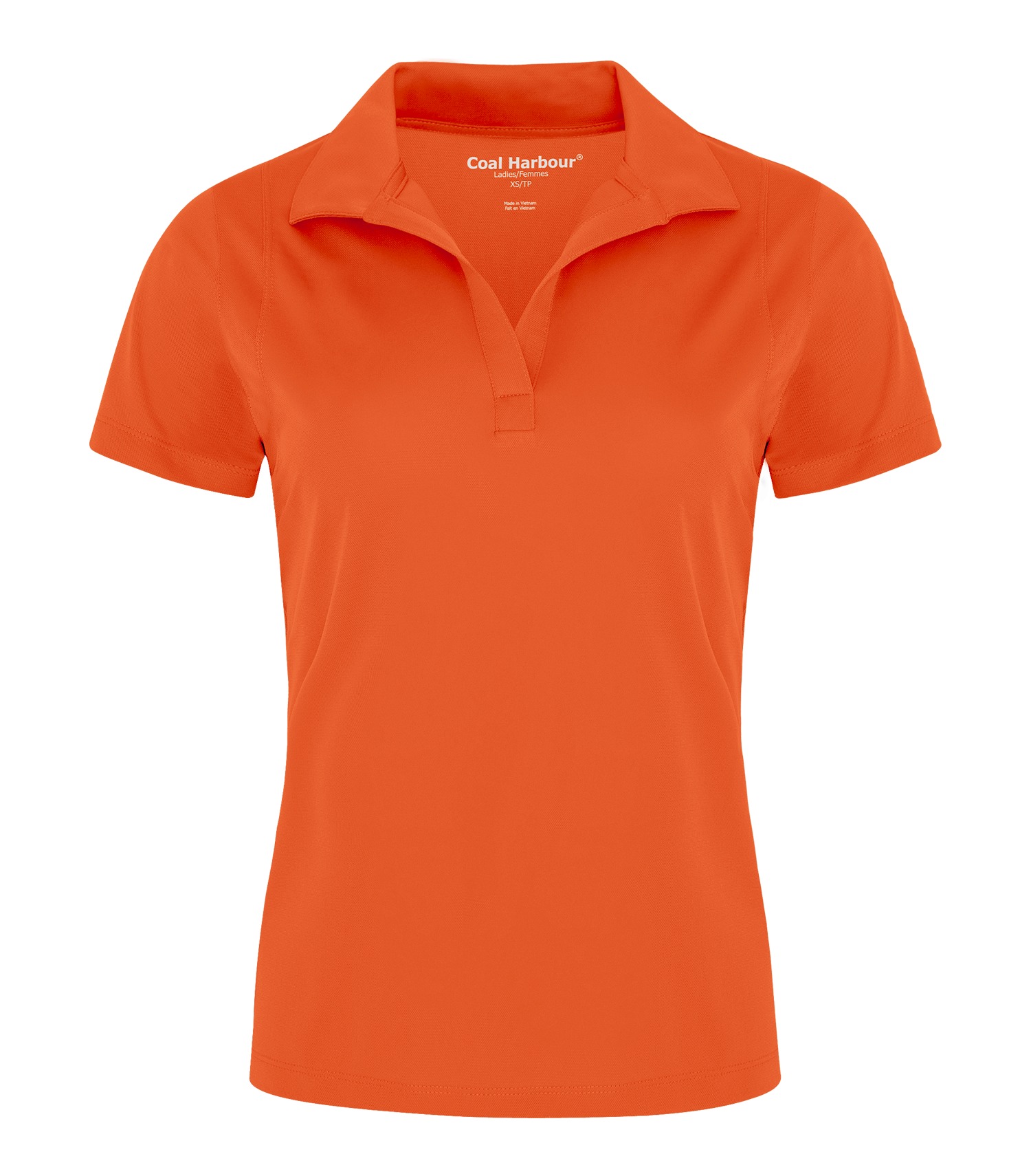 Coal Harbourᴹᴰ COAL HARBOURᴹᴰ POLO RÉSISTANT AUX ACCROCS POUR FEMMES - L445 ^Safety Orange