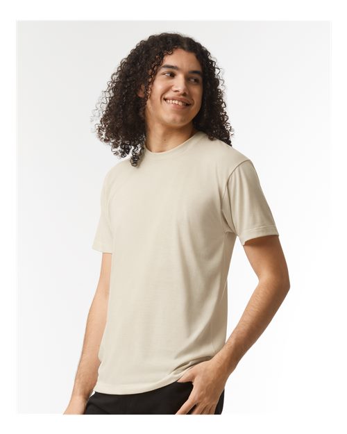 American Apparel Unisex Triblend Track Tee - TR401 - TR401W Tri-Cream
