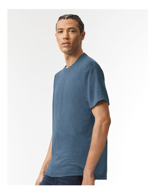 American Apparel Unisex Triblend Track Tee - TR401 - TR401W Tri-Dusk
