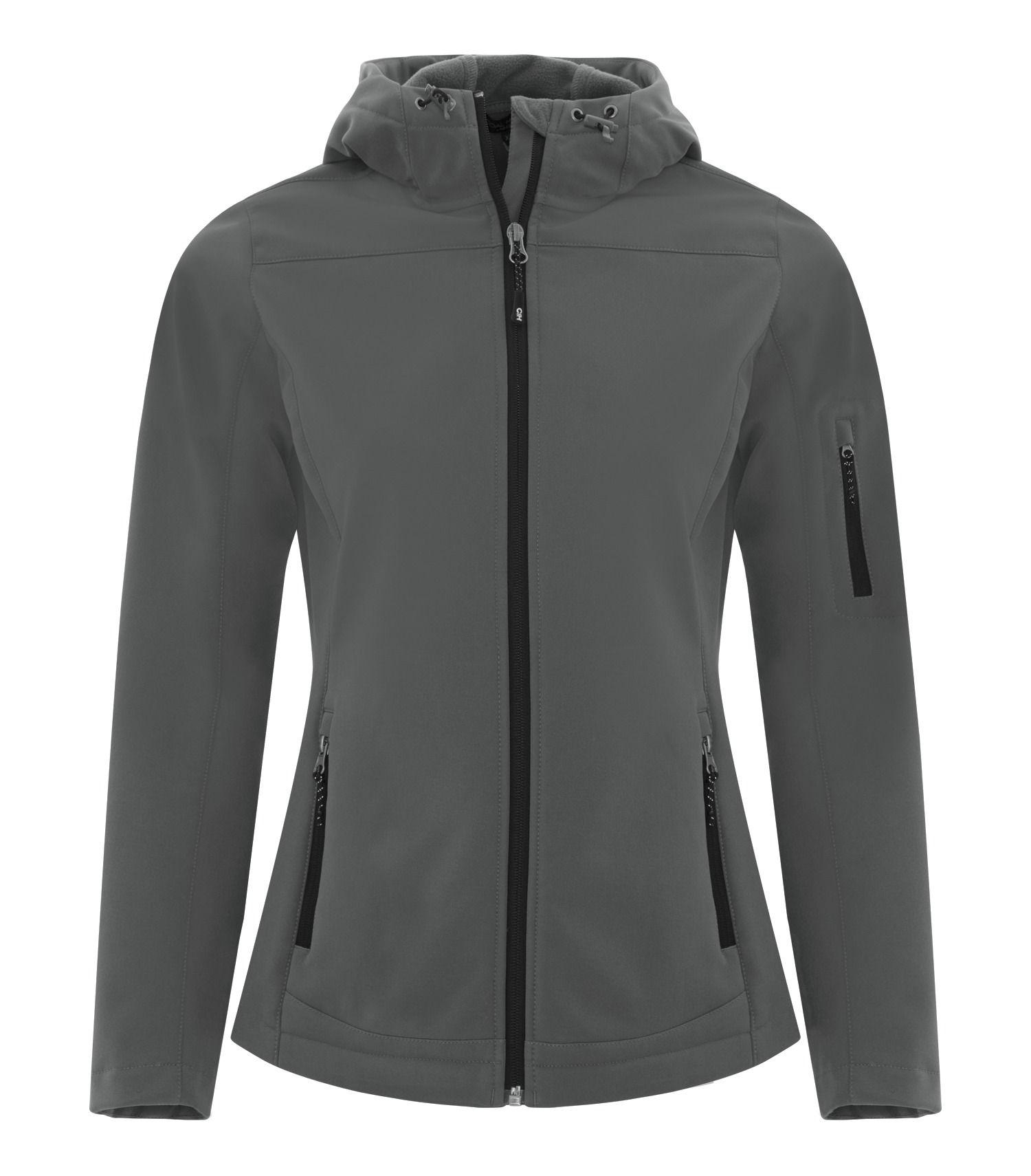 Coal Harbourᴹᴰ COAL HARBOURᴹᴰ MANTEAU LÉGER HYDROFUGE EXTENSIBLE À CAPUCHON EVERYDAY POUR FEMMES - L7605 Iron Grey