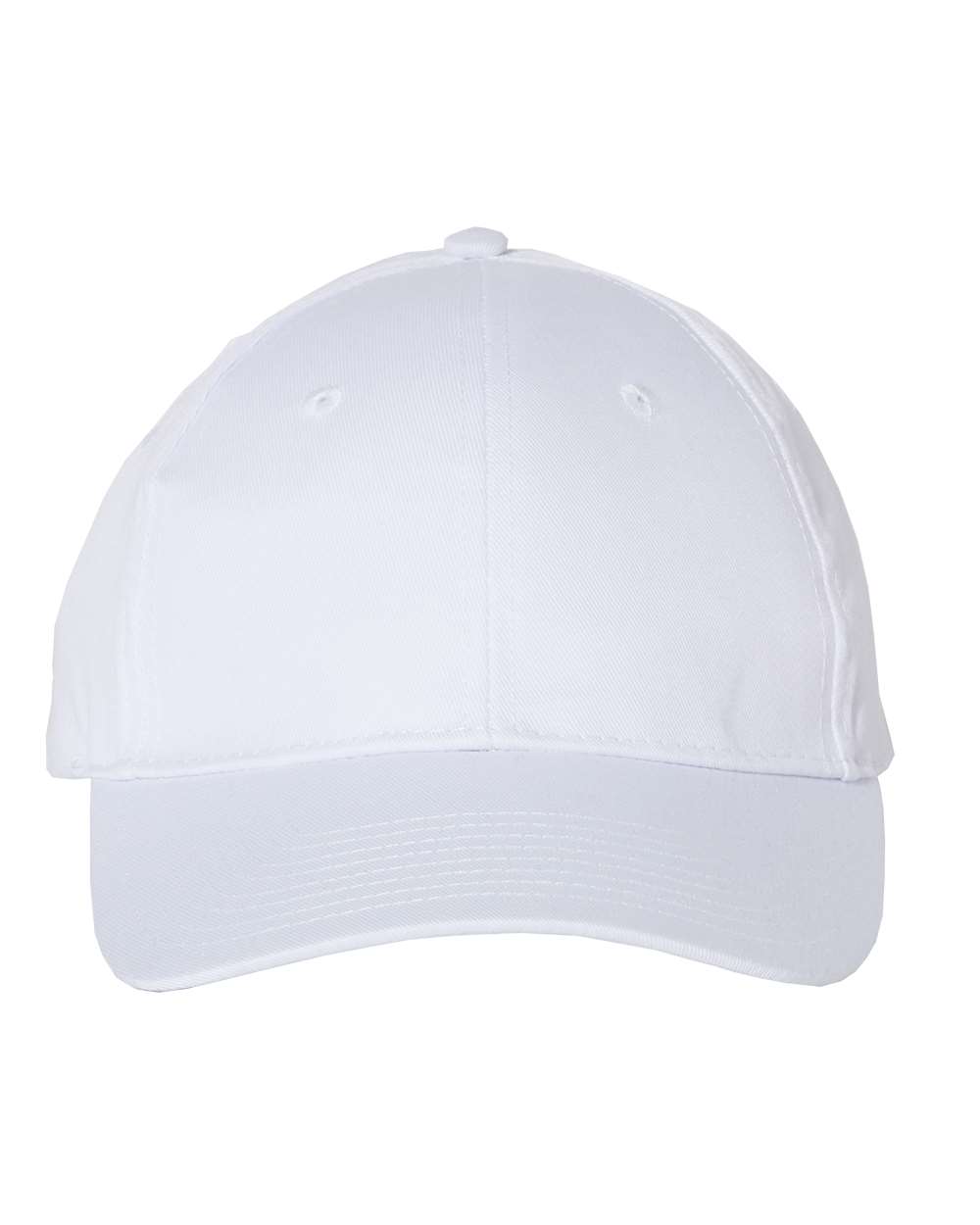 Valucap Lightweight Twill Cap - VC100 White