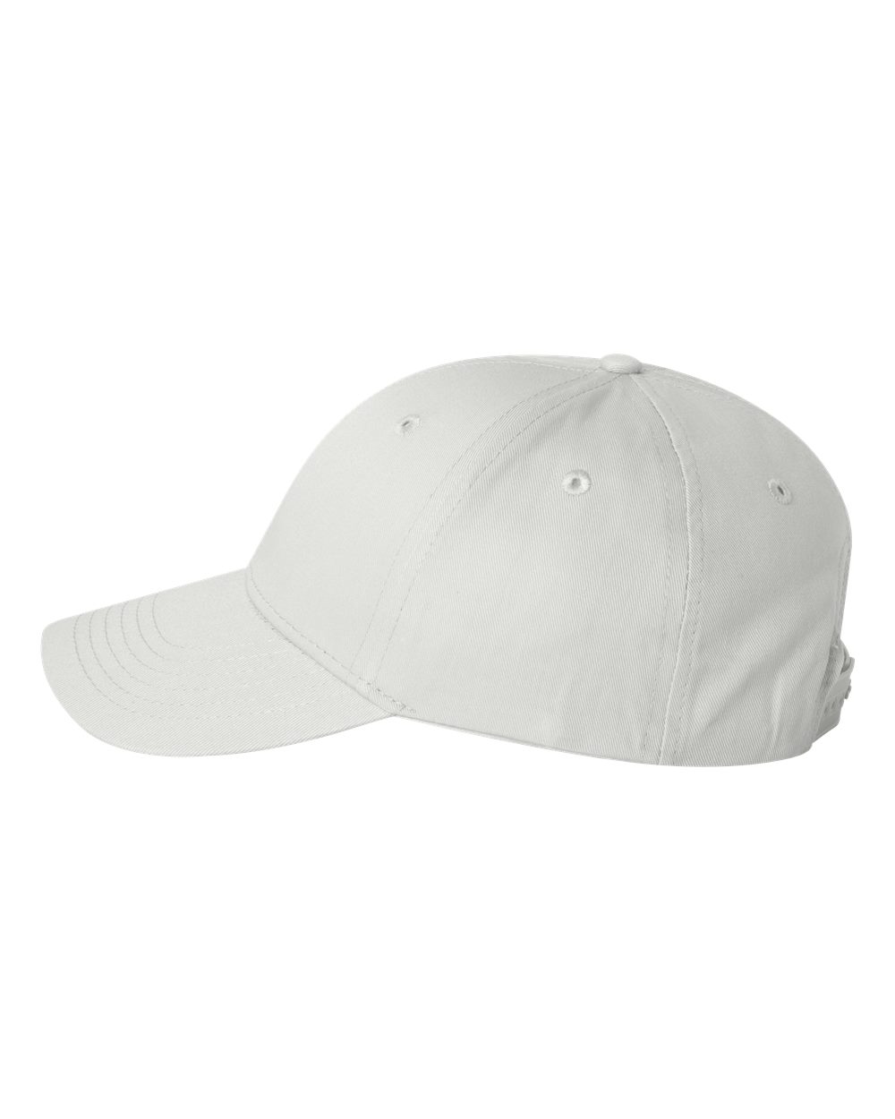 Valucap Lightweight Twill Cap - VC100 White