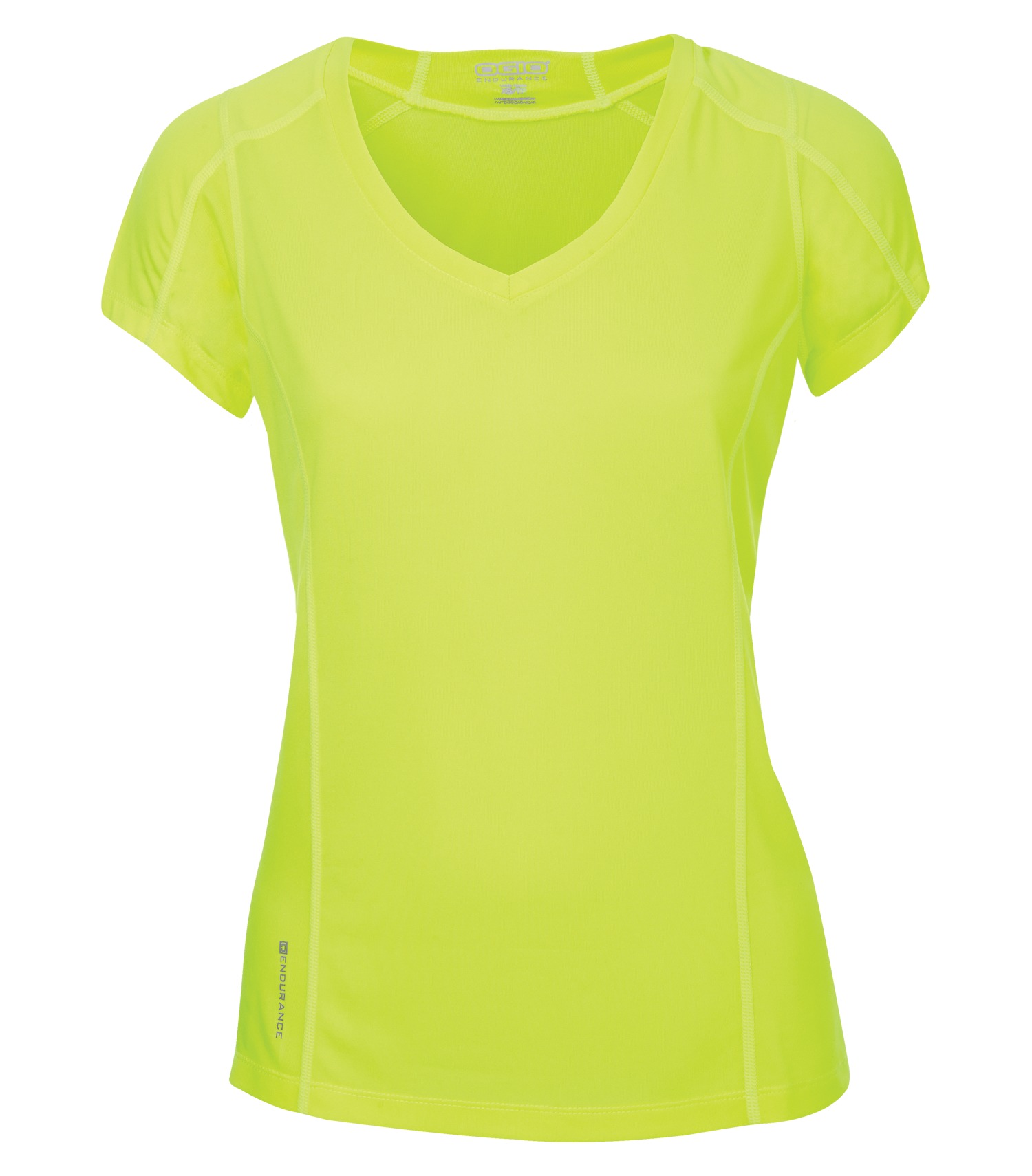 OGIOᴹᴰ OGIOᴹᴰ COL EN V PULSE ENDURANCE POUR FEMMES - LOE320 Pace Yellow