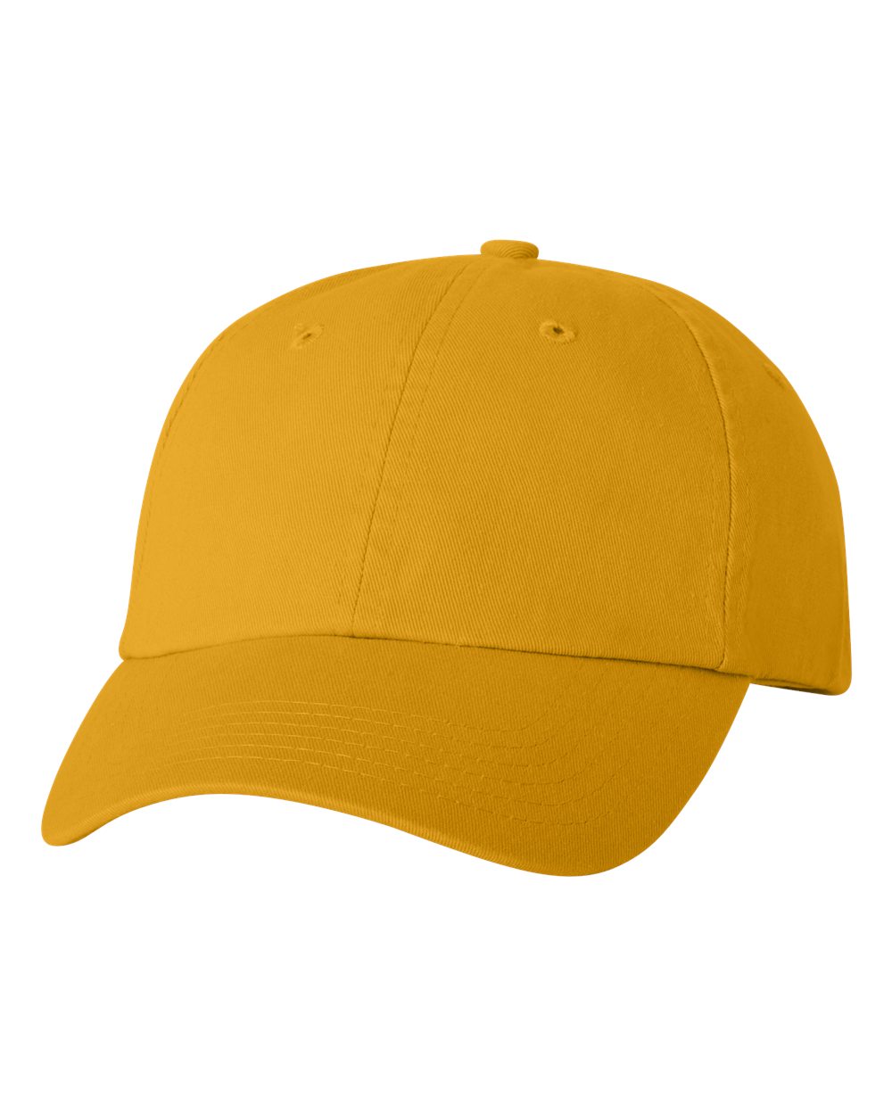 Valucap Bio-Washed Classic Dad Hat - VC300A Gold