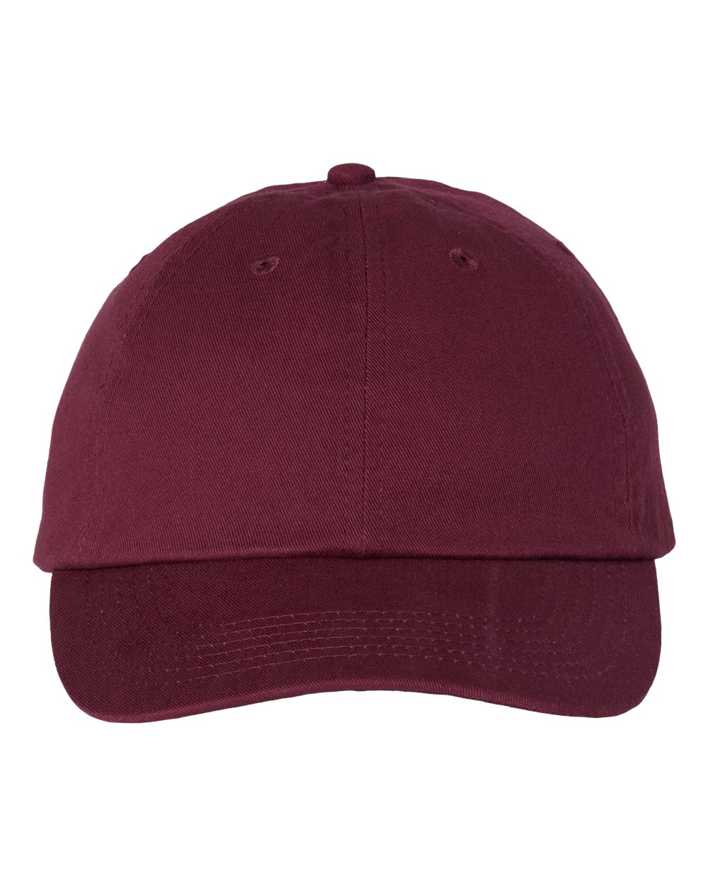 Valucap Bio-Washed Classic Dad Hat - VC300A Maroon