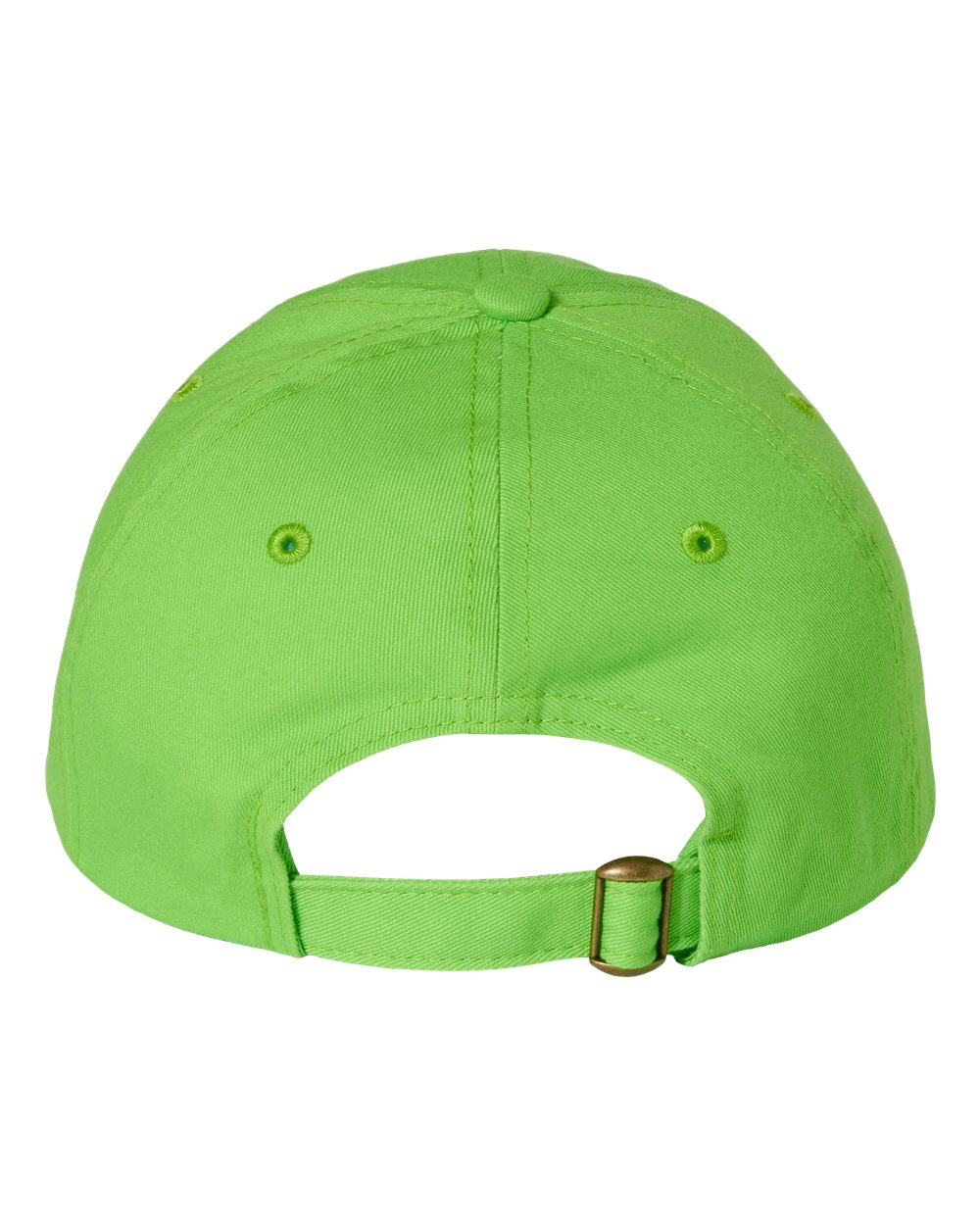 Valucap Bio-Washed Classic Dad Hat - VC300A Neon Green