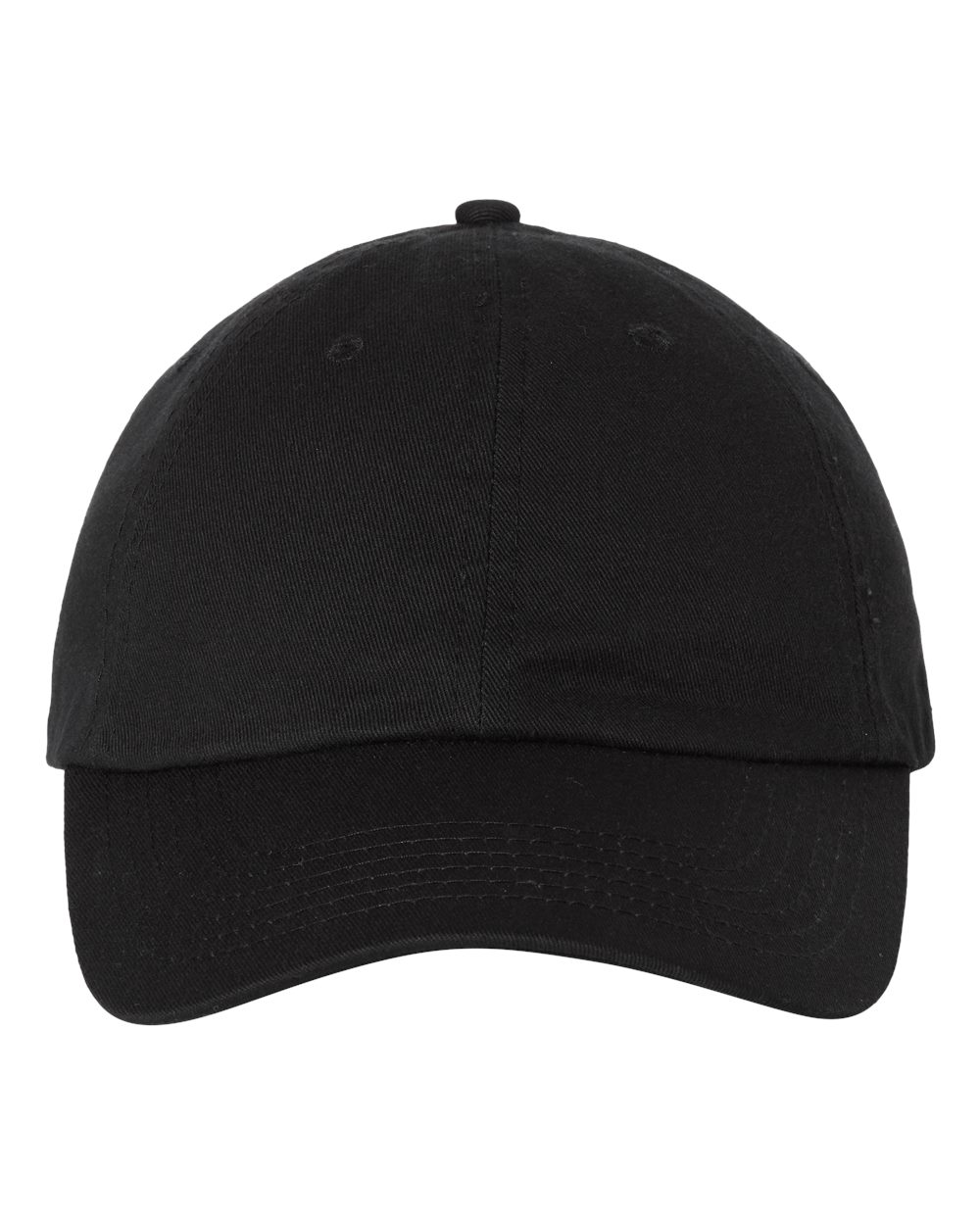 Valucap Bio-Washed Classic Dad Hat - VC300A Black