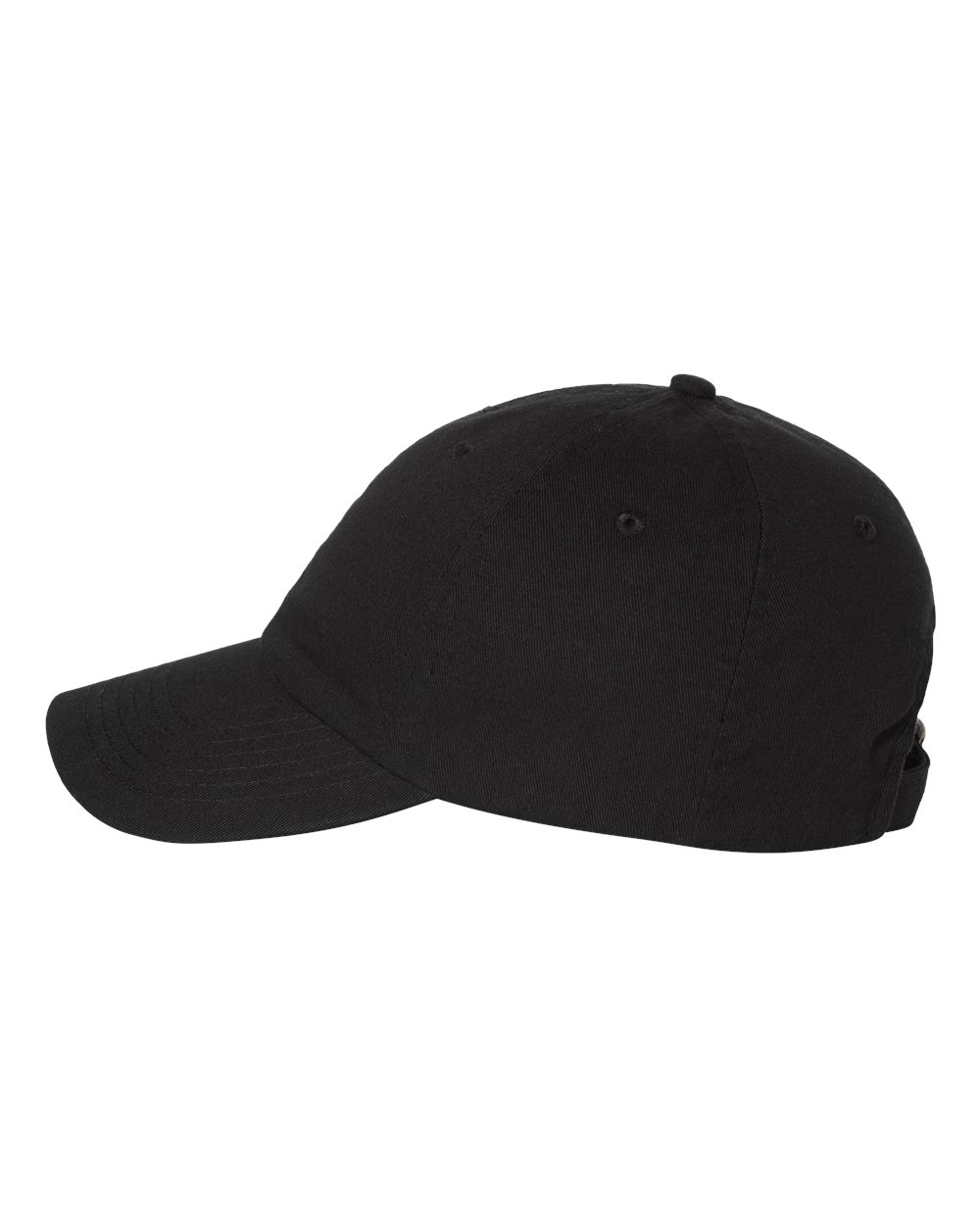 Valucap Bio-Washed Classic Dad Hat - VC300A Black