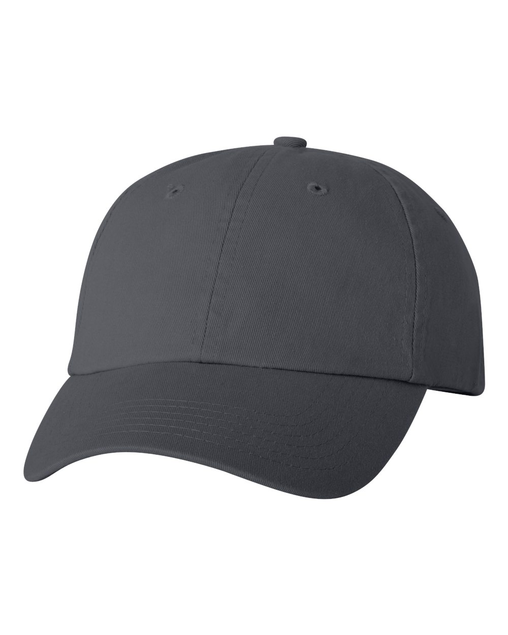 Valucap Bio-Washed Classic Dad Hat - VC300A Charcoal