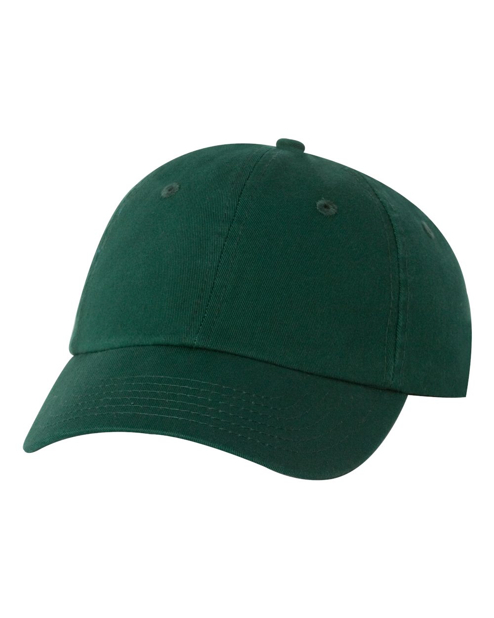 Valucap Bio-Washed Classic Dad Hat - VC300A Forest Green