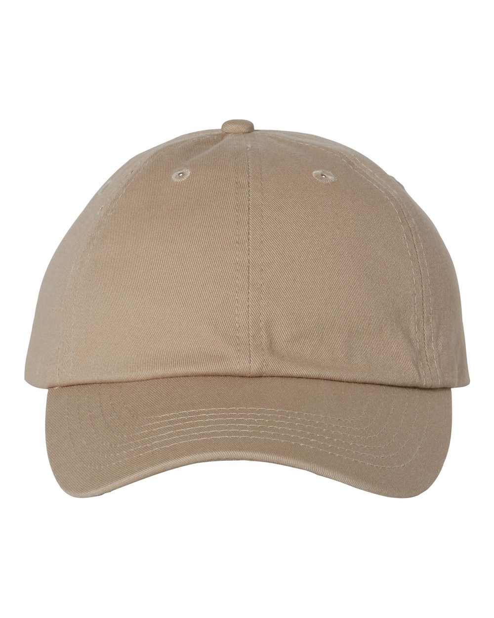 Valucap Bio-Washed Classic Dad Hat - VC300A Khaki