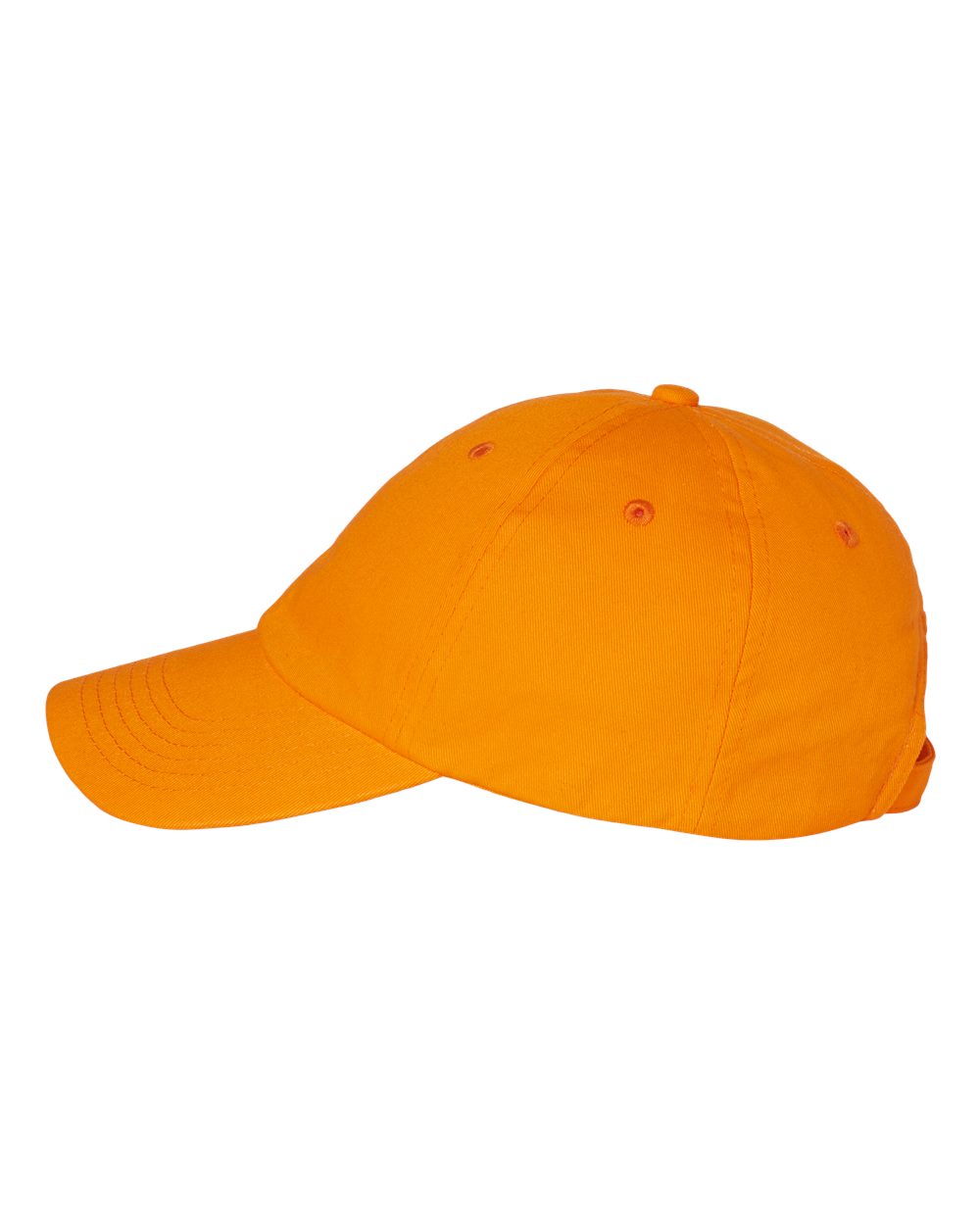 Valucap Bio-Washed Classic Dad Hat - VC300A Neon Orange