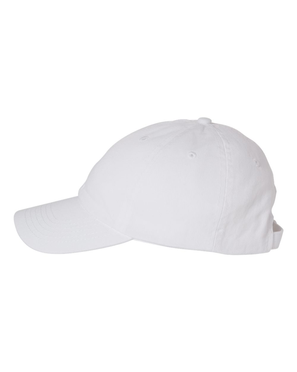 Valucap Bio-Washed Classic Dad Hat - VC300A White