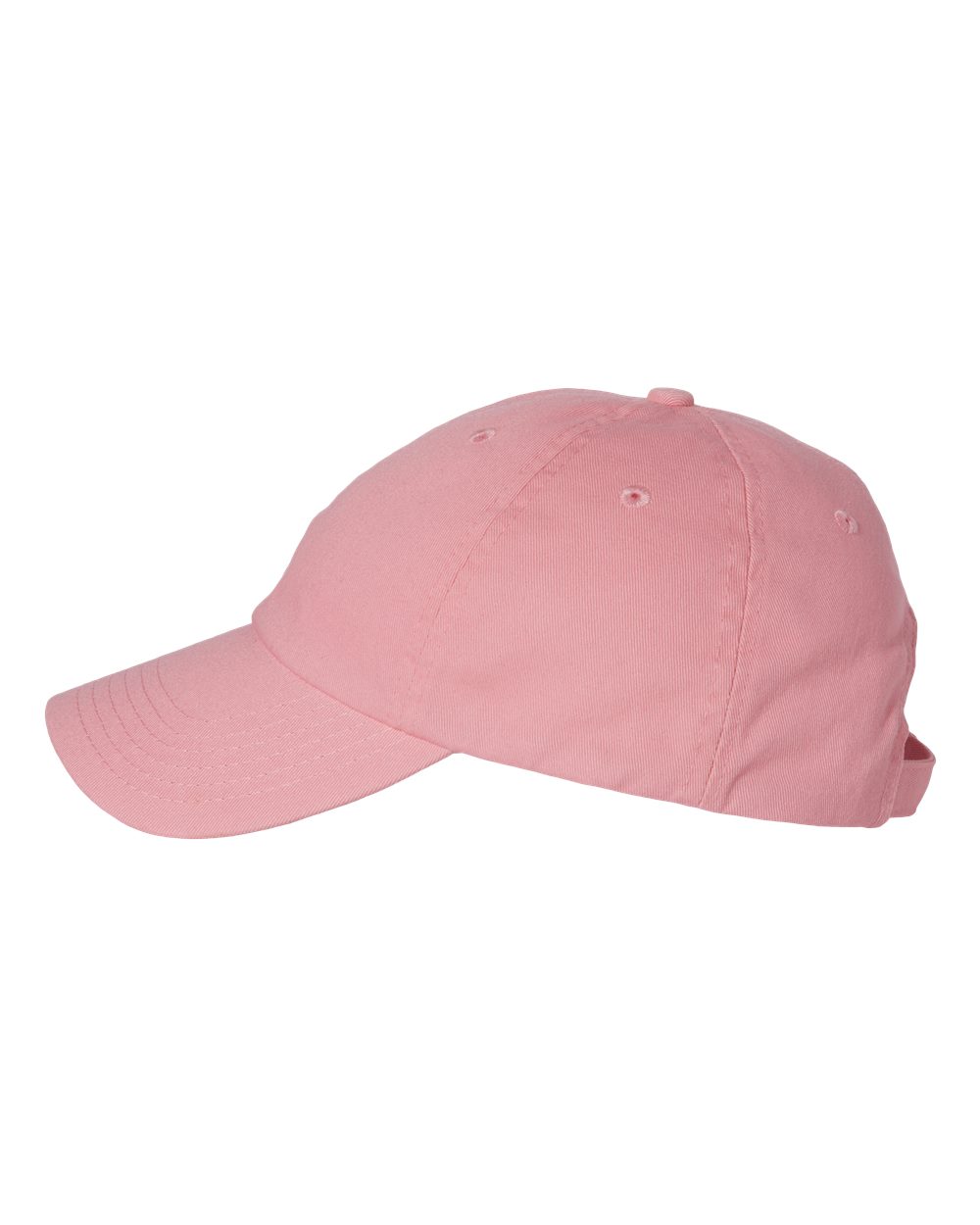 Valucap Bio-Washed Classic Dad Hat - VC300A Pink