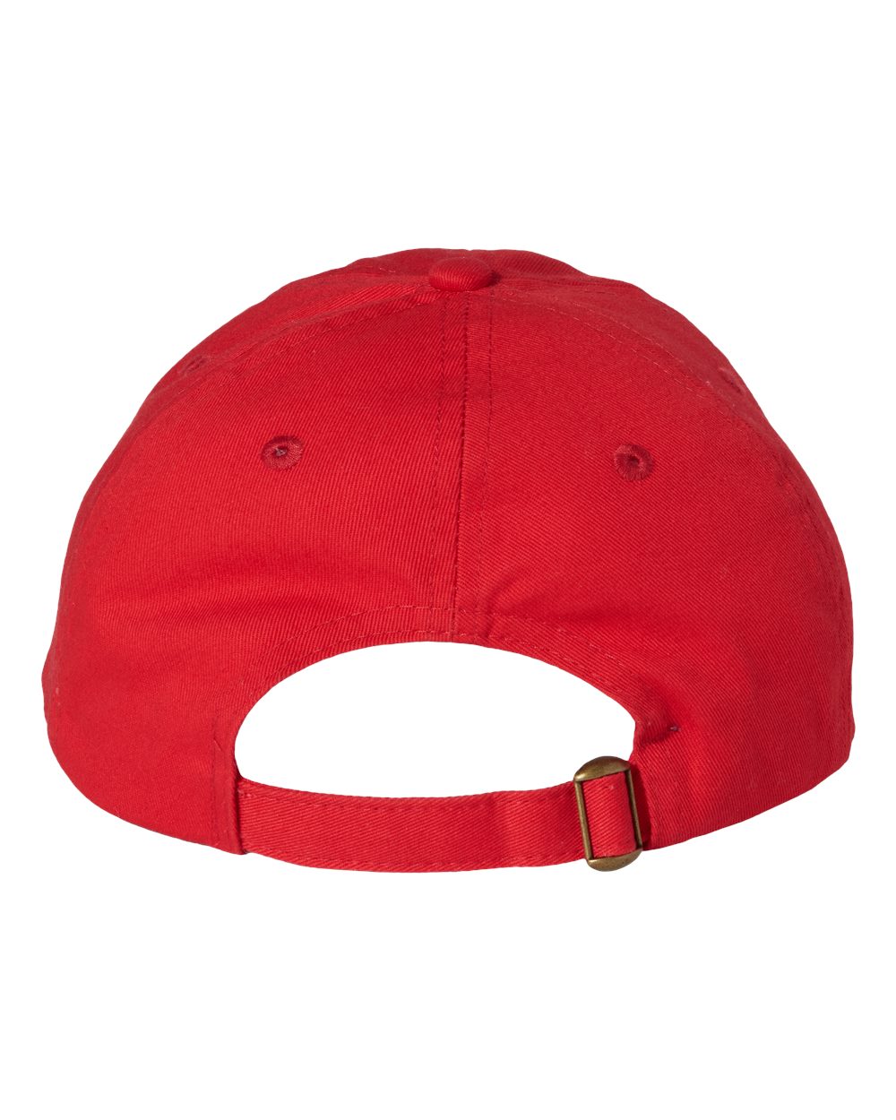 Valucap Bio-Washed Classic Dad Hat - VC300A Red