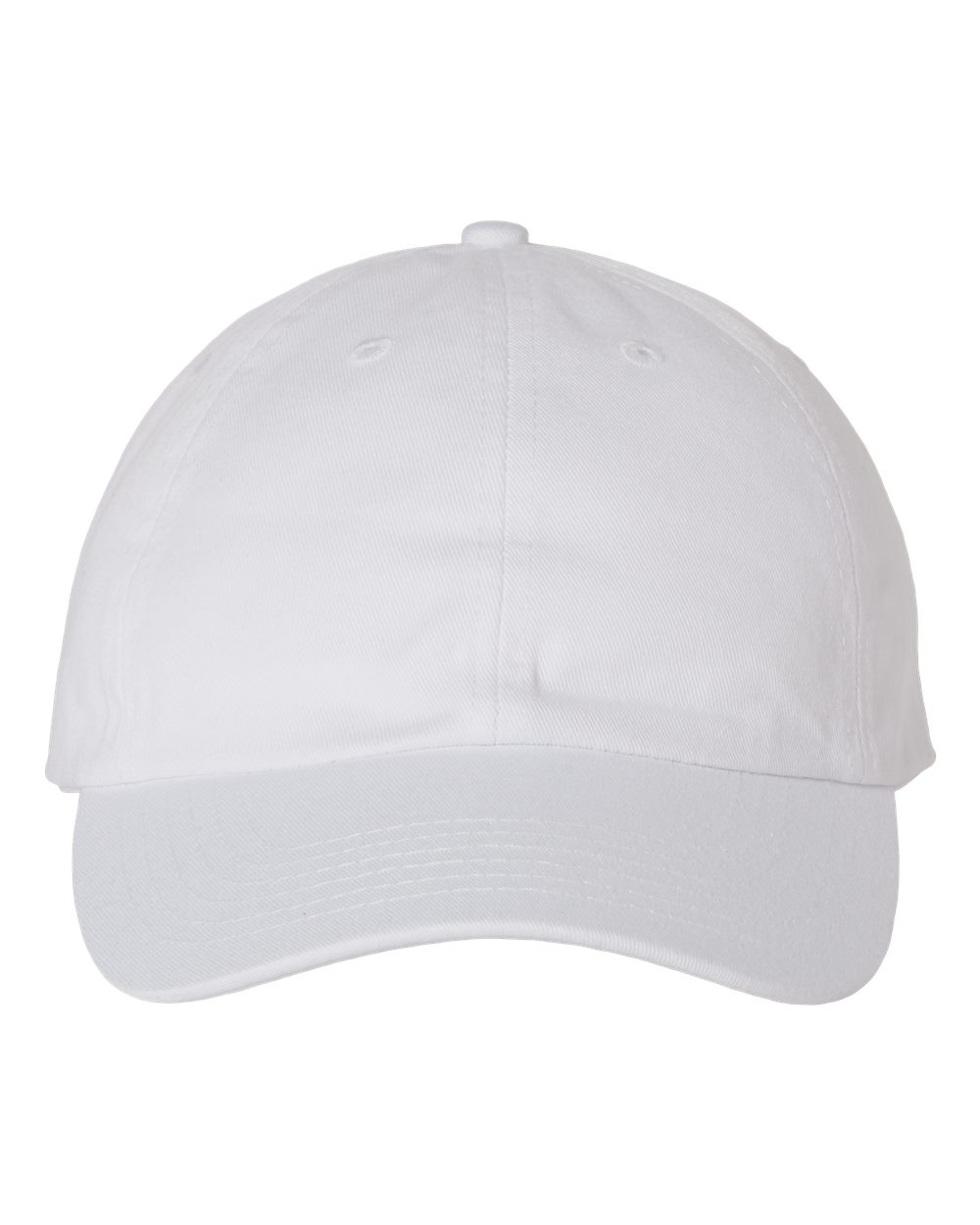 Valucap Bio-Washed Classic Dad Hat - VC300A White