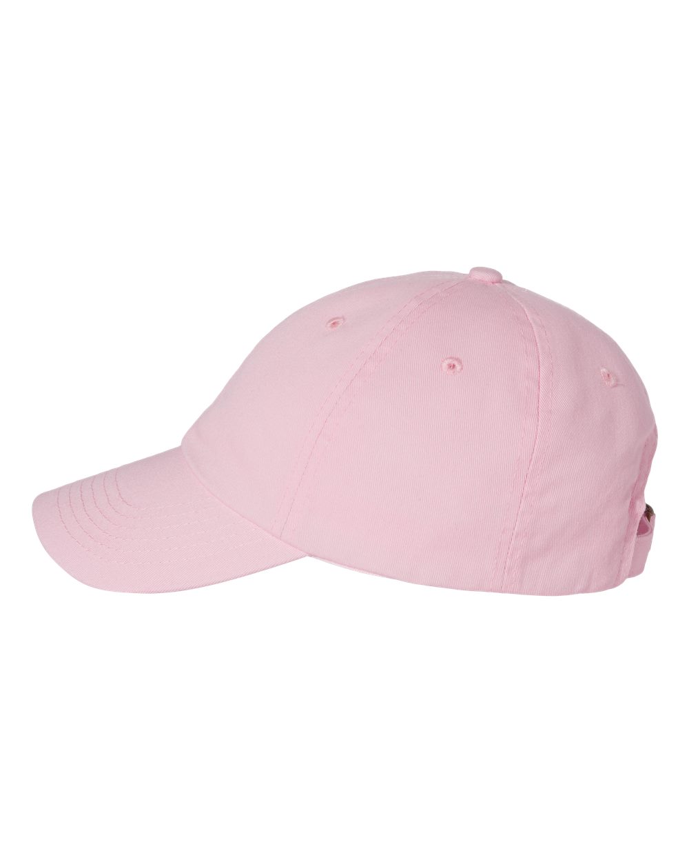 Valucap Bio-Washed Classic Dad Hat - VC300A Light Pink