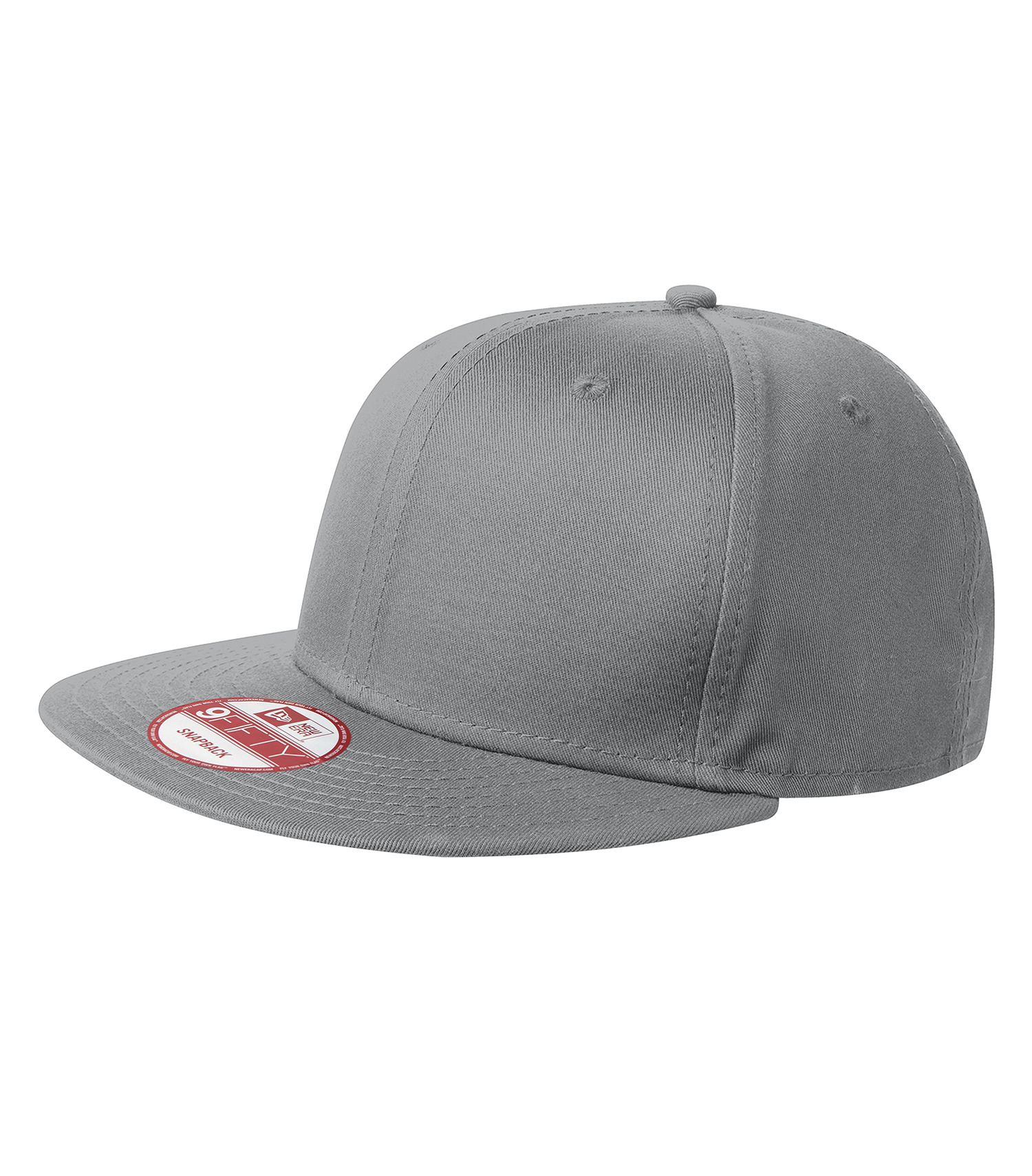 New Eraᴹᴰ NEW ERAᴹᴰ CASQUETTE À VISIÈRE PLATE ET FERMETURE À BOUTONS-PRESSION - NE400 Grey