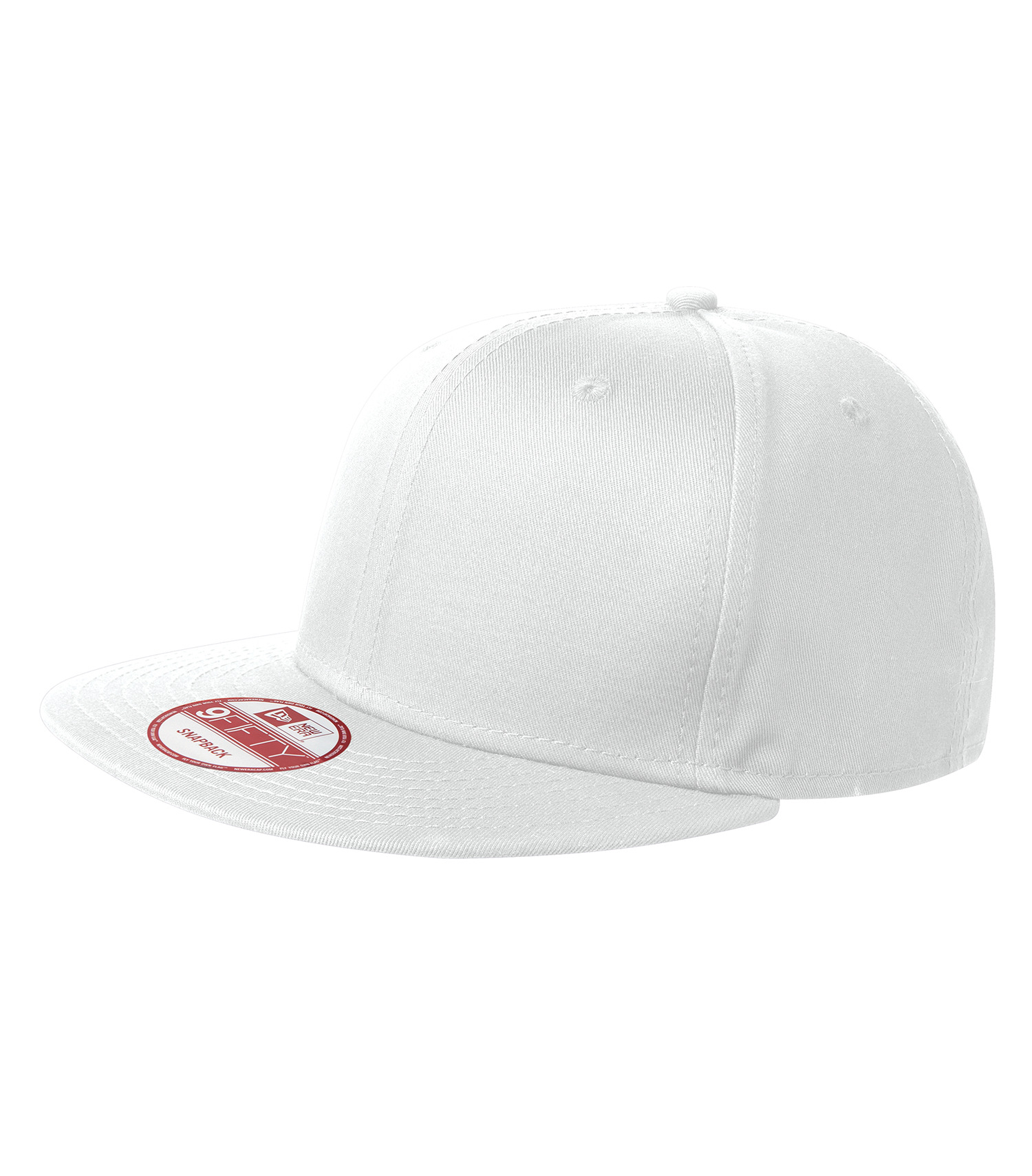New Eraᴹᴰ NEW ERAᴹᴰ CASQUETTE À VISIÈRE PLATE ET FERMETURE À BOUTONS-PRESSION - NE400 White