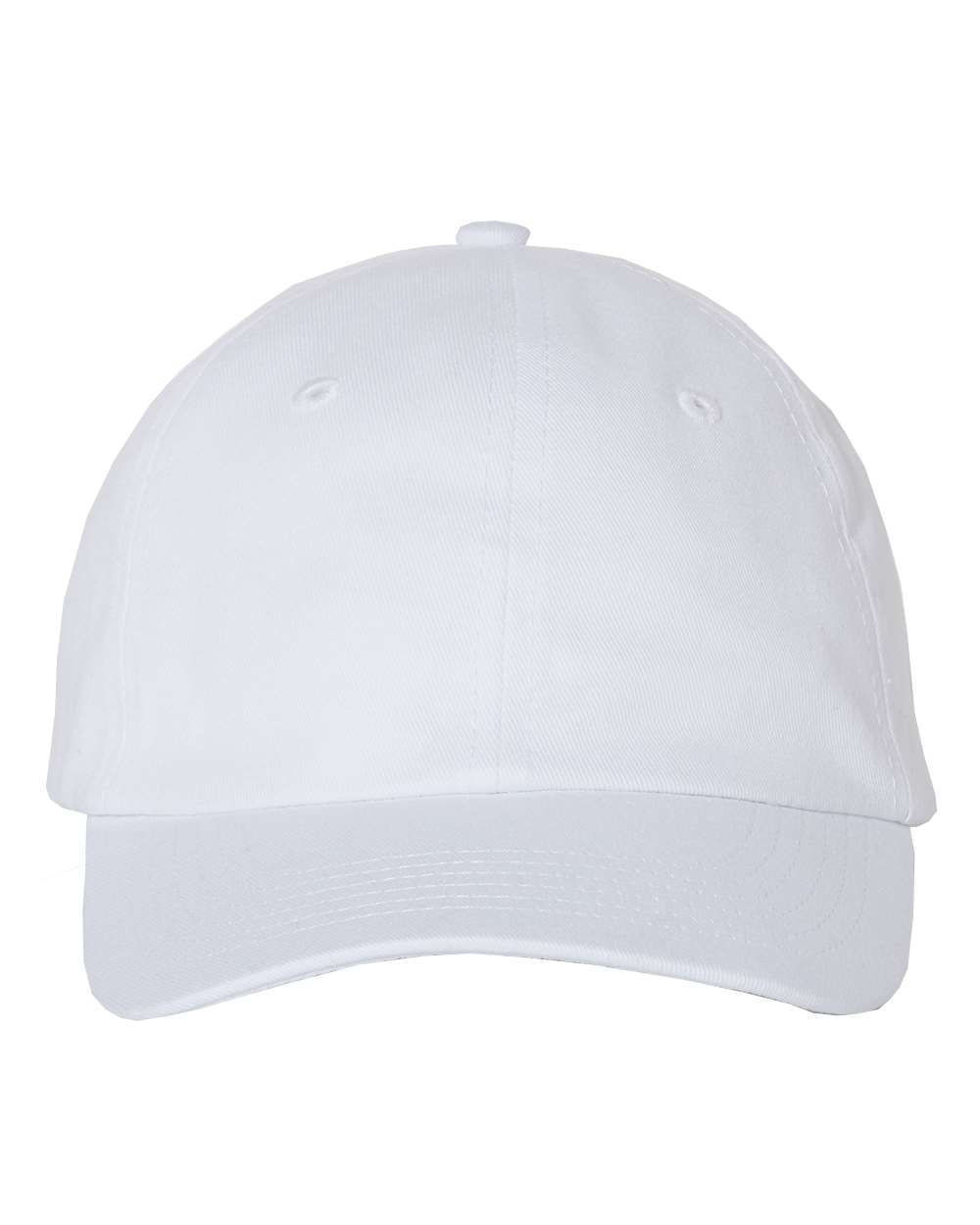 Valucap Youth Small Fit Bio-Washed Dad Hat - VC300Y White