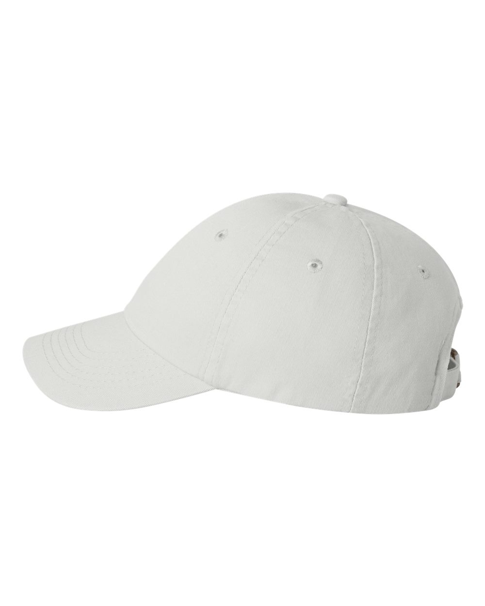 Valucap Youth Small Fit Bio-Washed Dad Hat - VC300Y White
